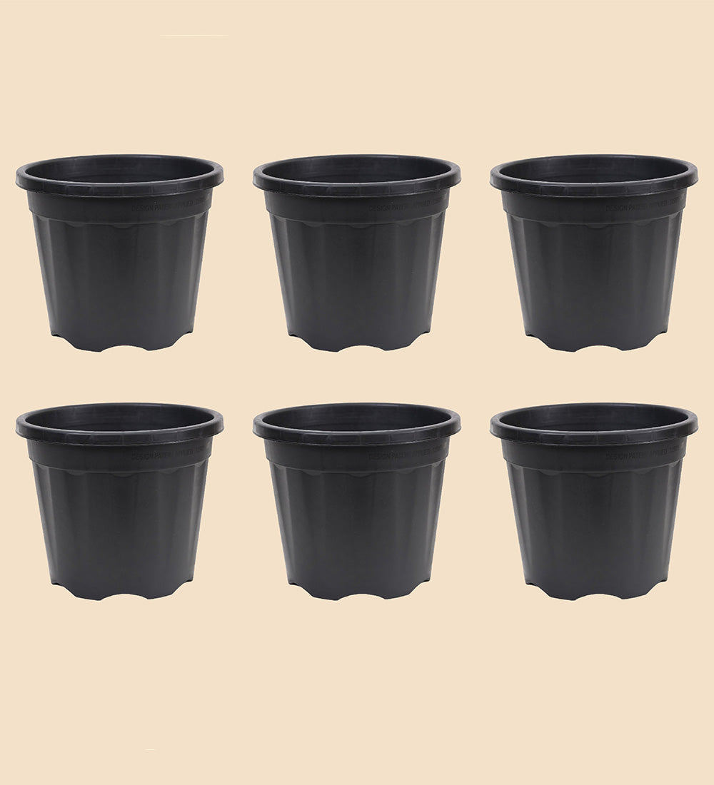 Gardening Pots - Black