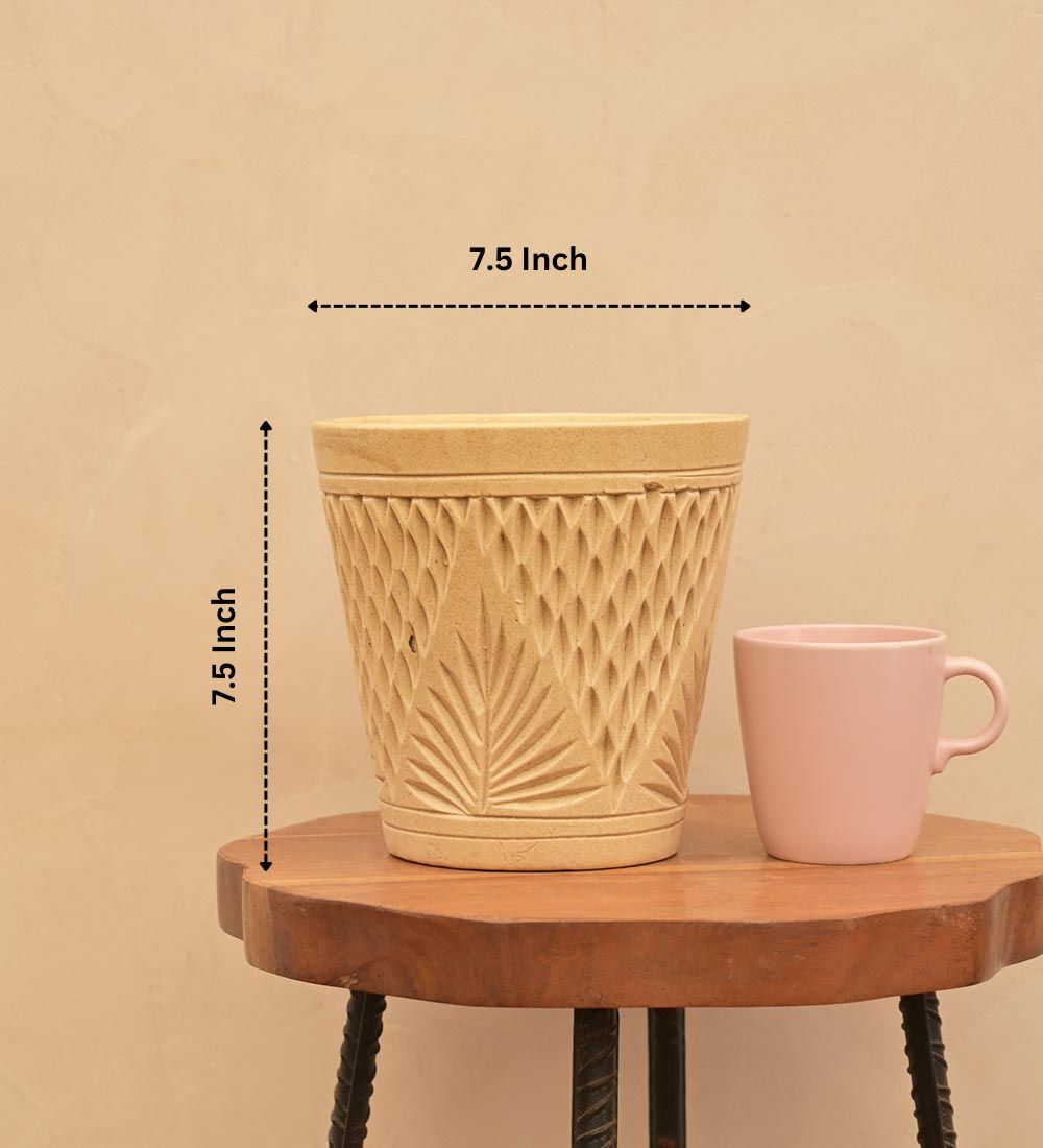 Embosse Ceramic Planter