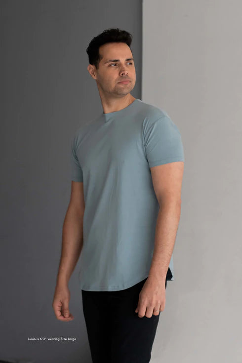 Curve Crew T-Shirt: NY Blue
