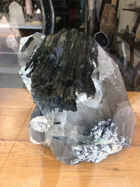 Green Tourmaline Collector's Piece 22kg