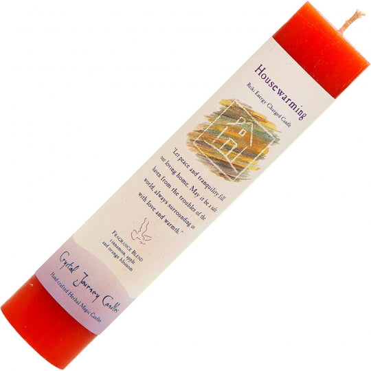 Reiki Pillar Candle Housewarming