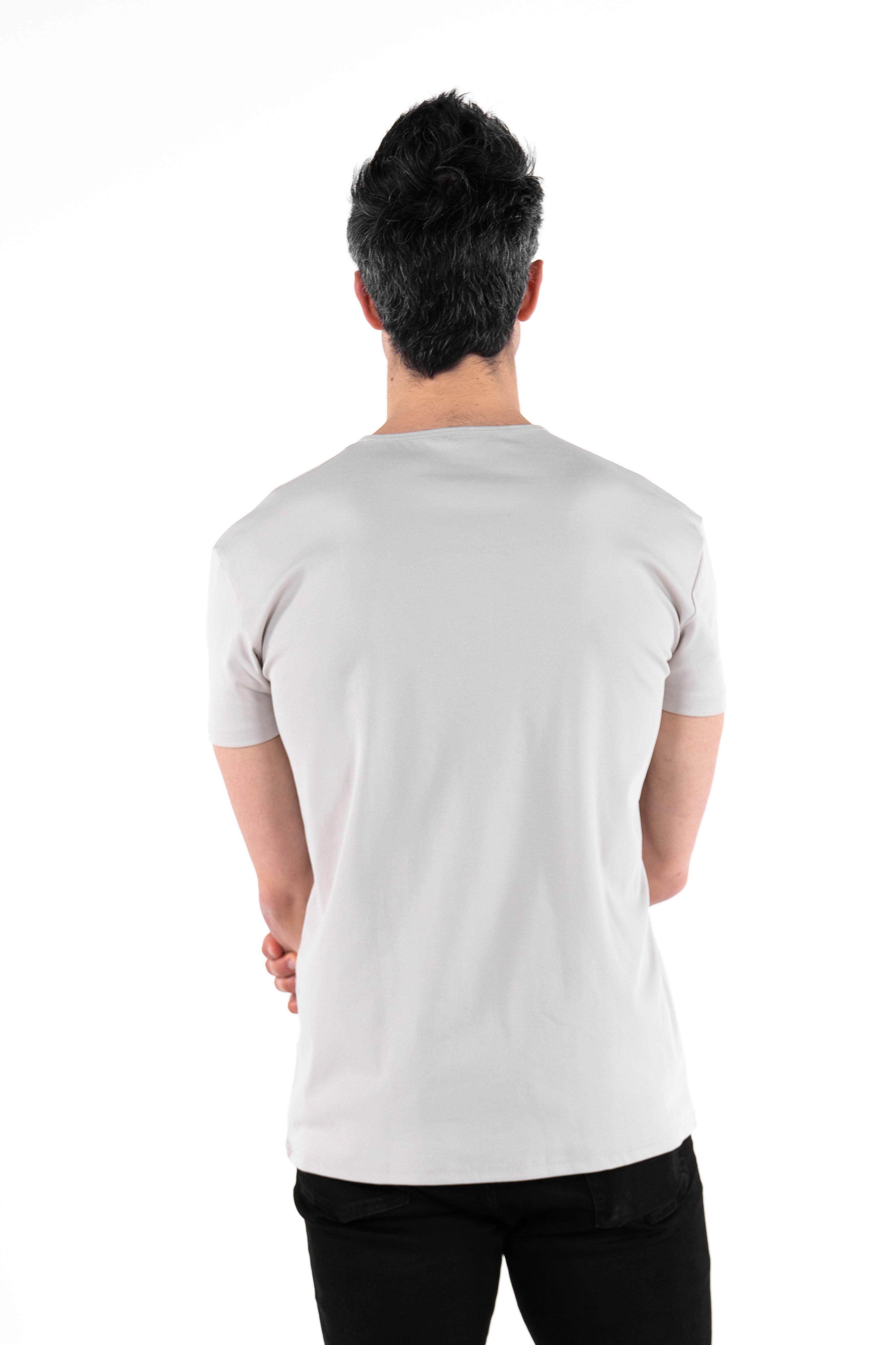 Classic Henley T-Shirt: Stone - Rule Of Threads