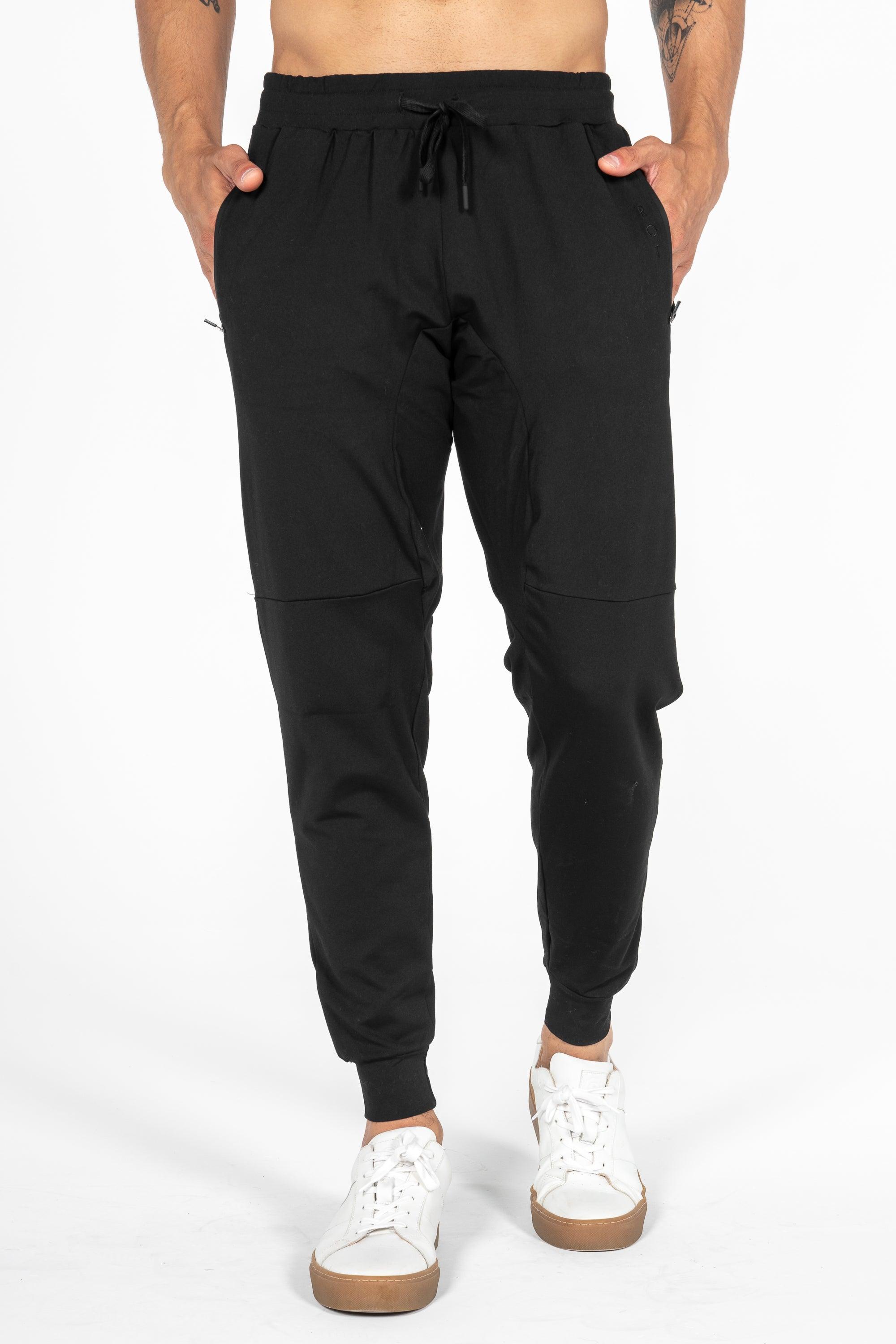 The Premium Jogger: Black - Rule Of Threads