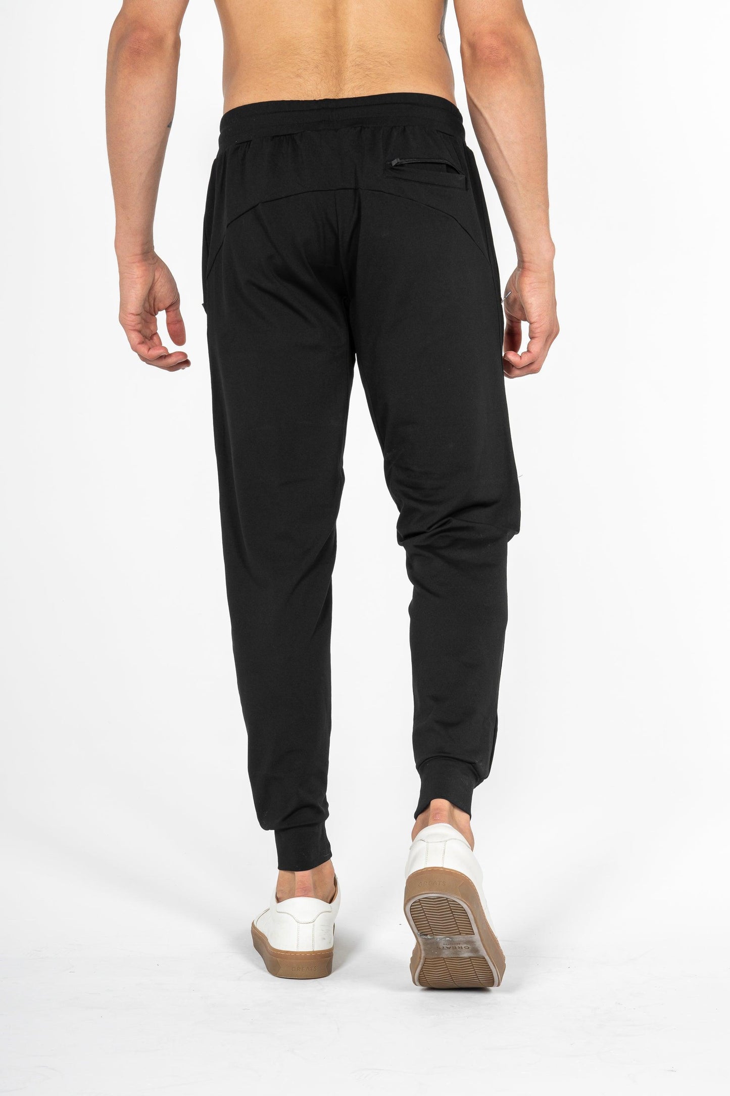 The Premium Jogger: Charcoal Blue