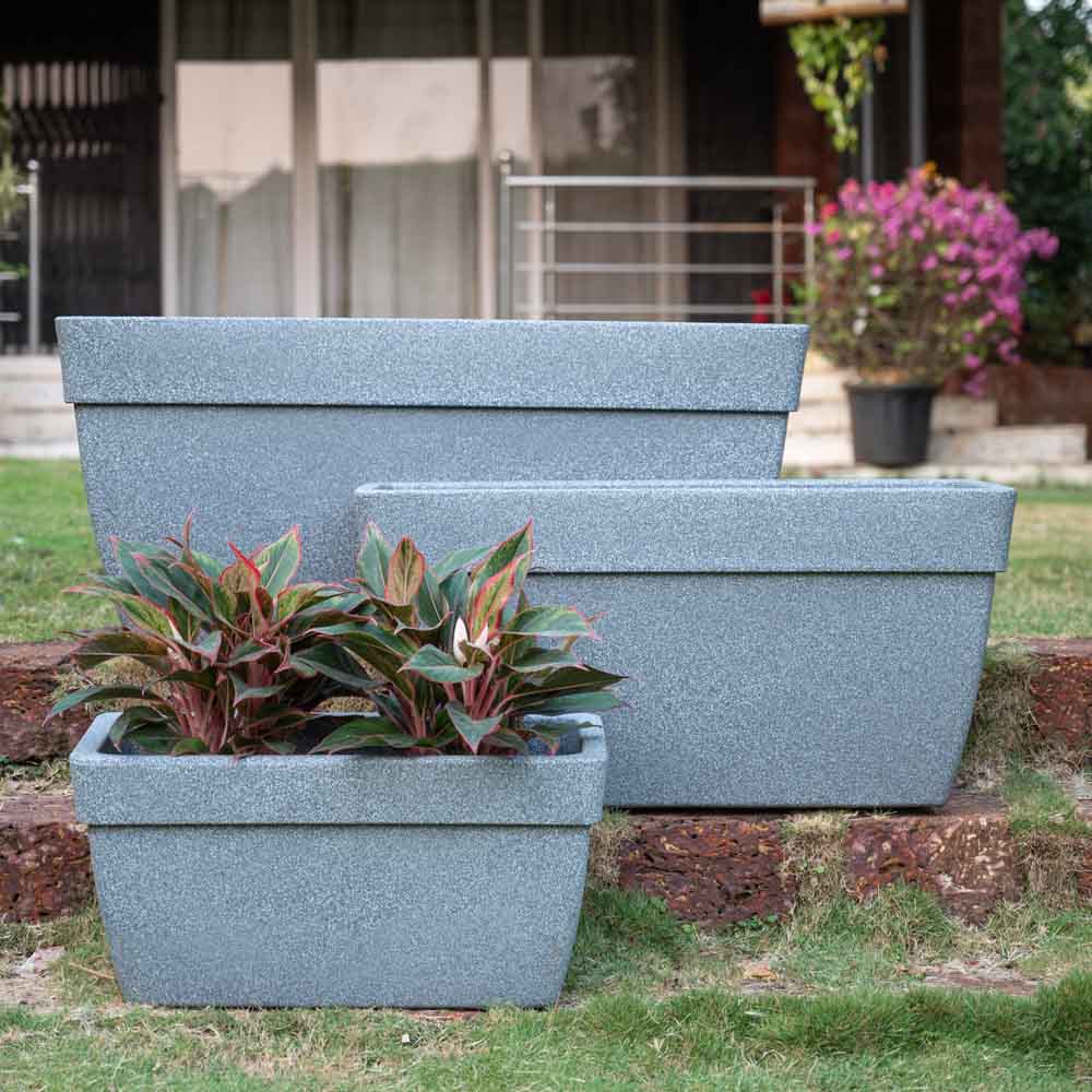 Barca Rectangle Planter