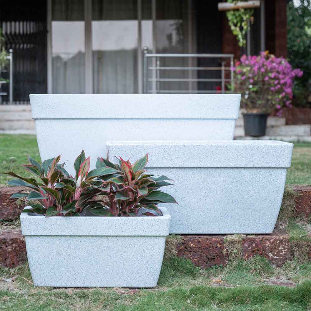 Barca Rectangle Planter