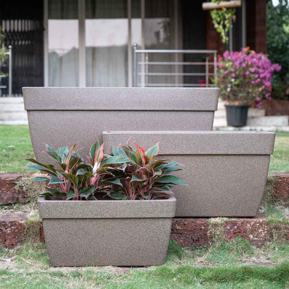 Barca Rectangle Planter