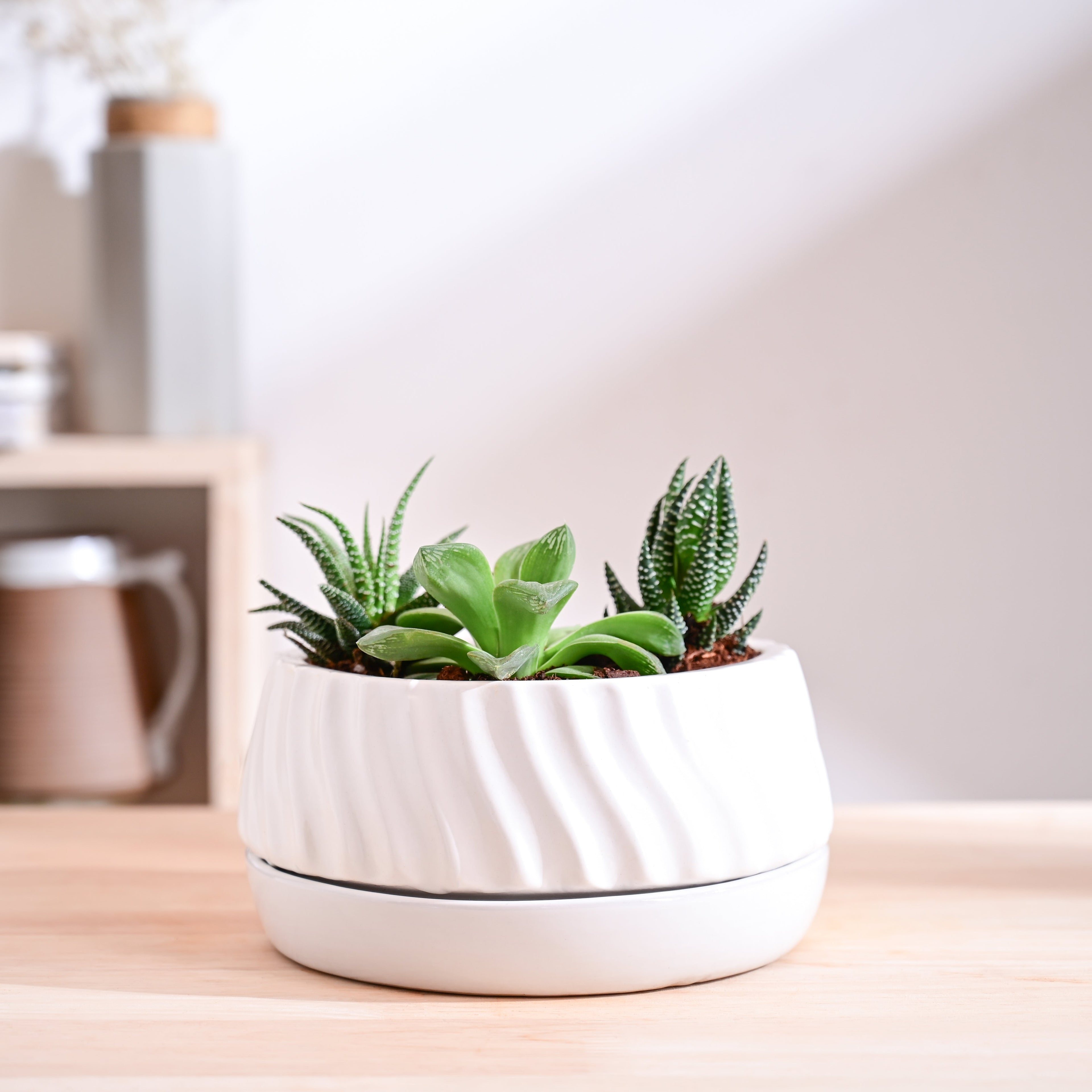 Fallen Angel Ceramic Planter