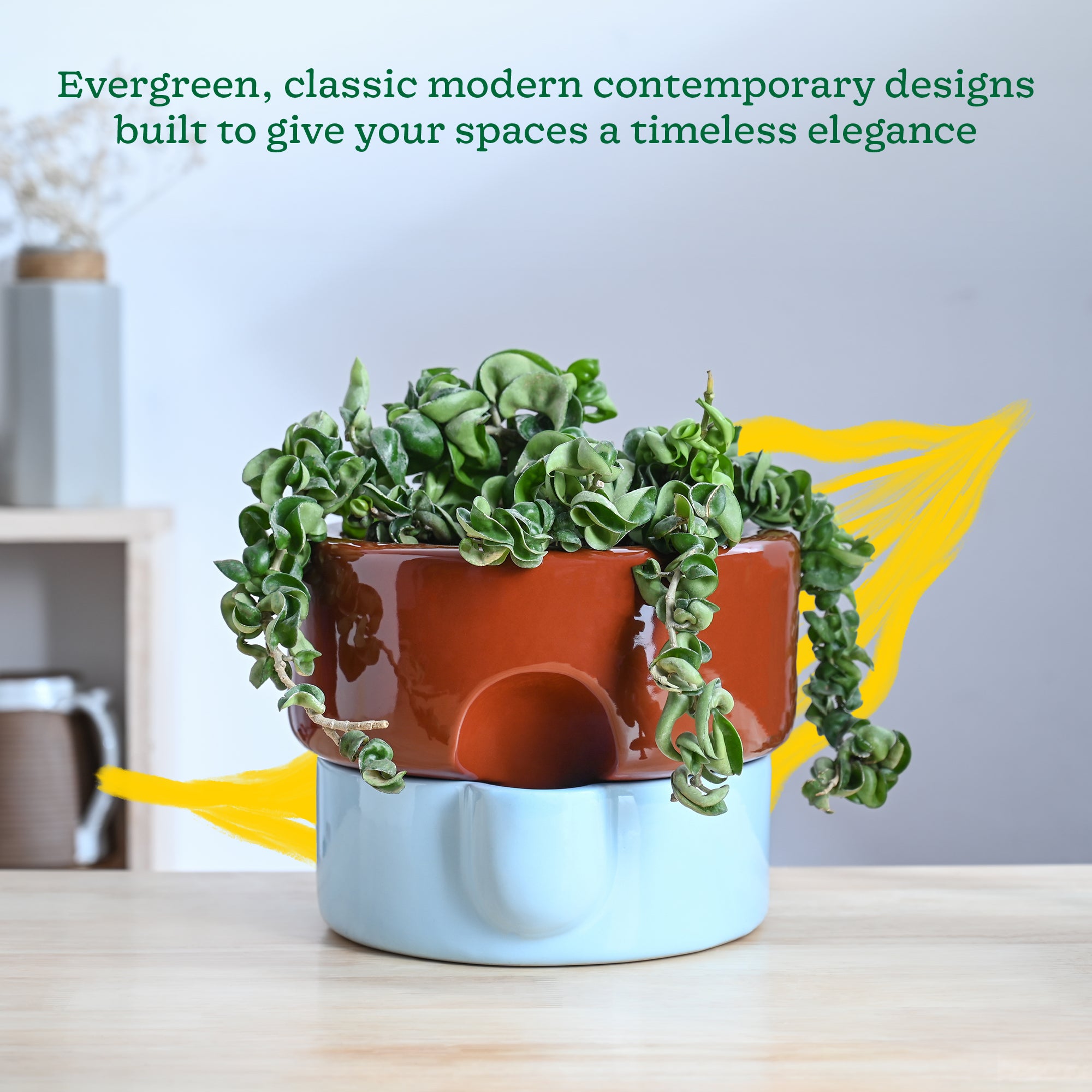 Flower Sunflower Ceramic Planter