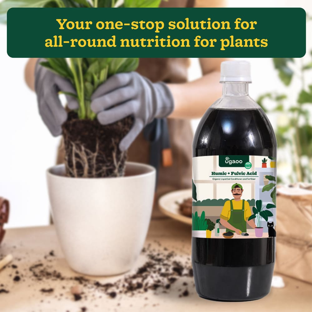 Humic & Fulvic Acid Liquid Fertilizer- 1 Liter