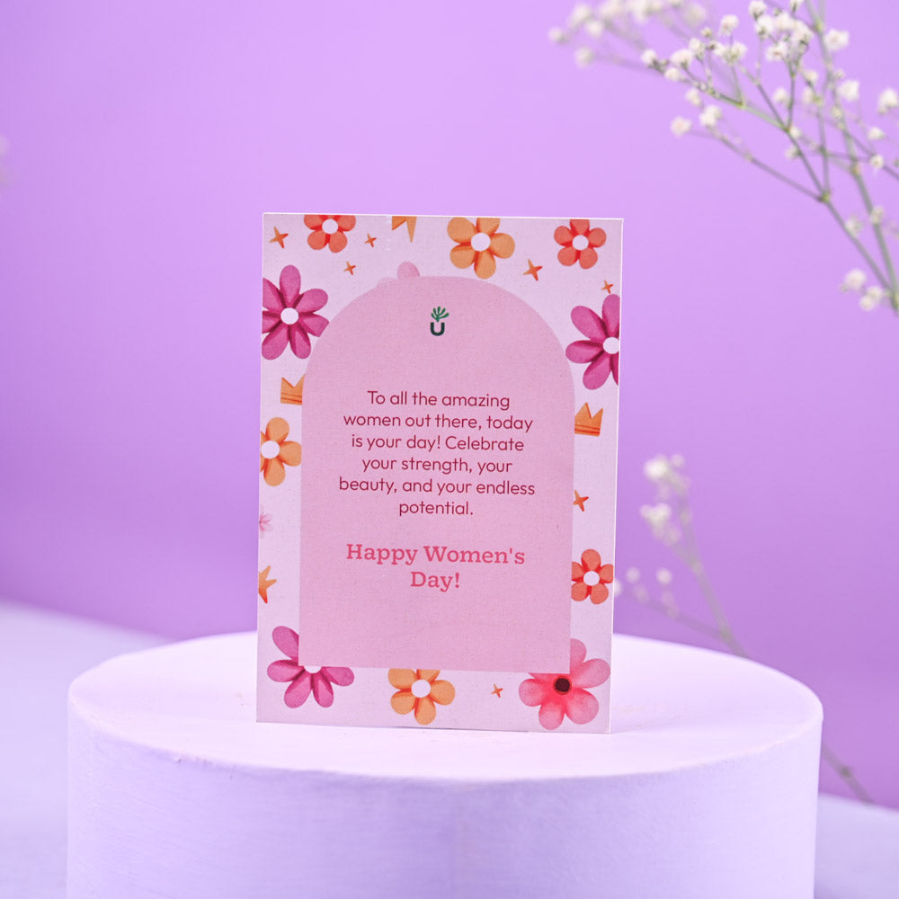 Peace lily in ceramic pot Women's Day Gift