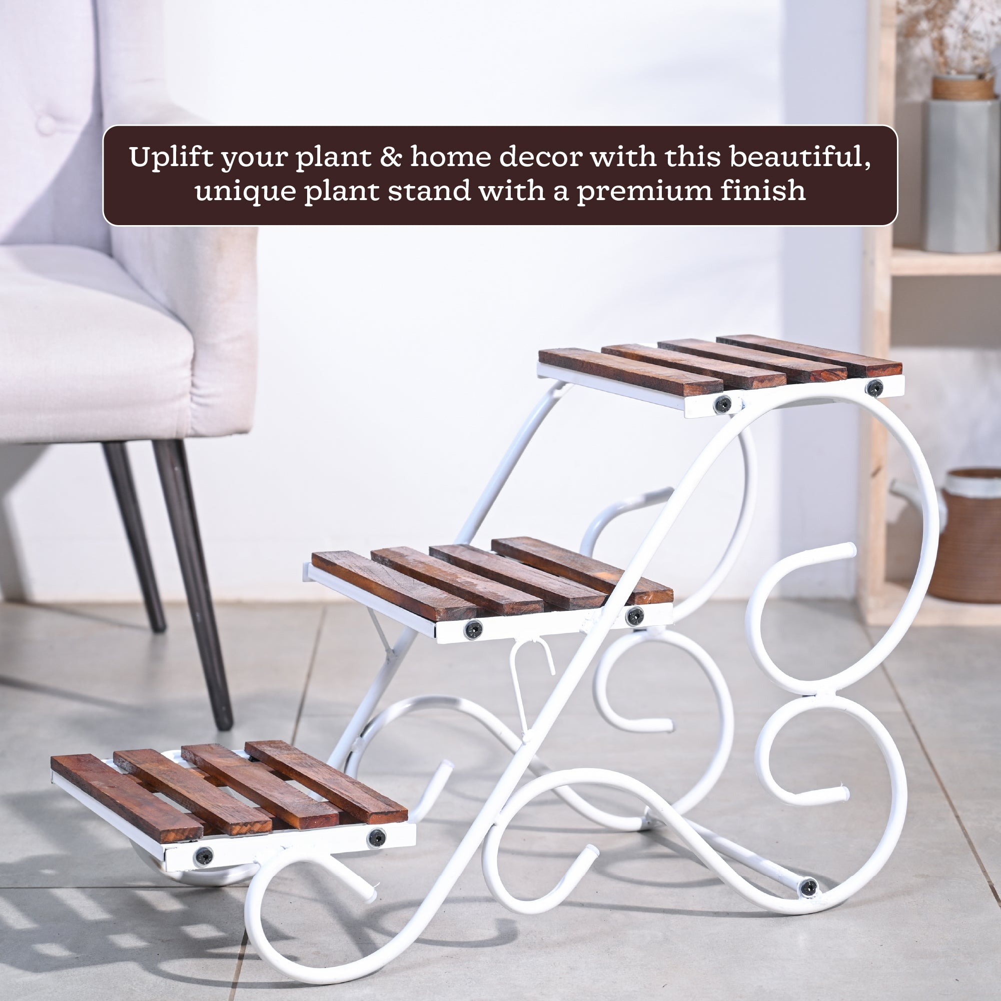 Garden Harmony Triple -Tier Plant Stand