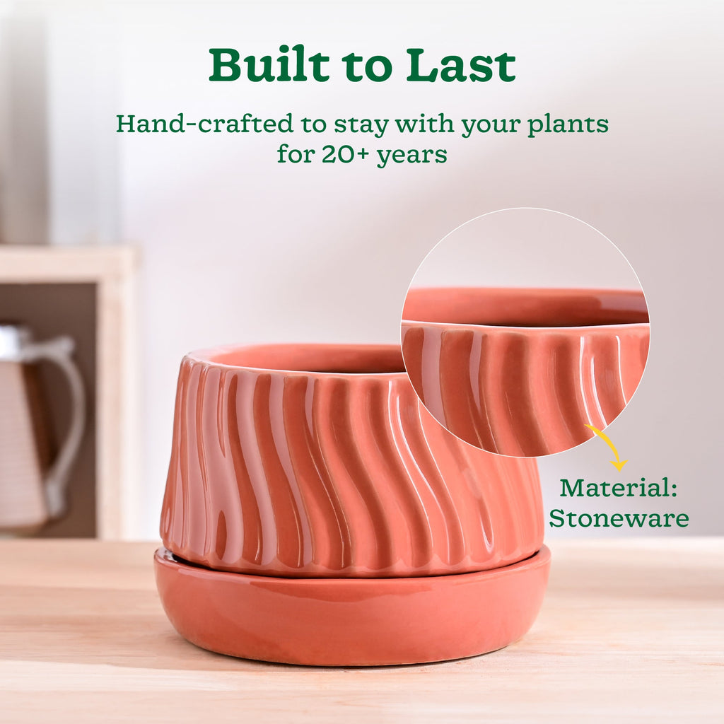 Fallen Angel Ceramic Planter