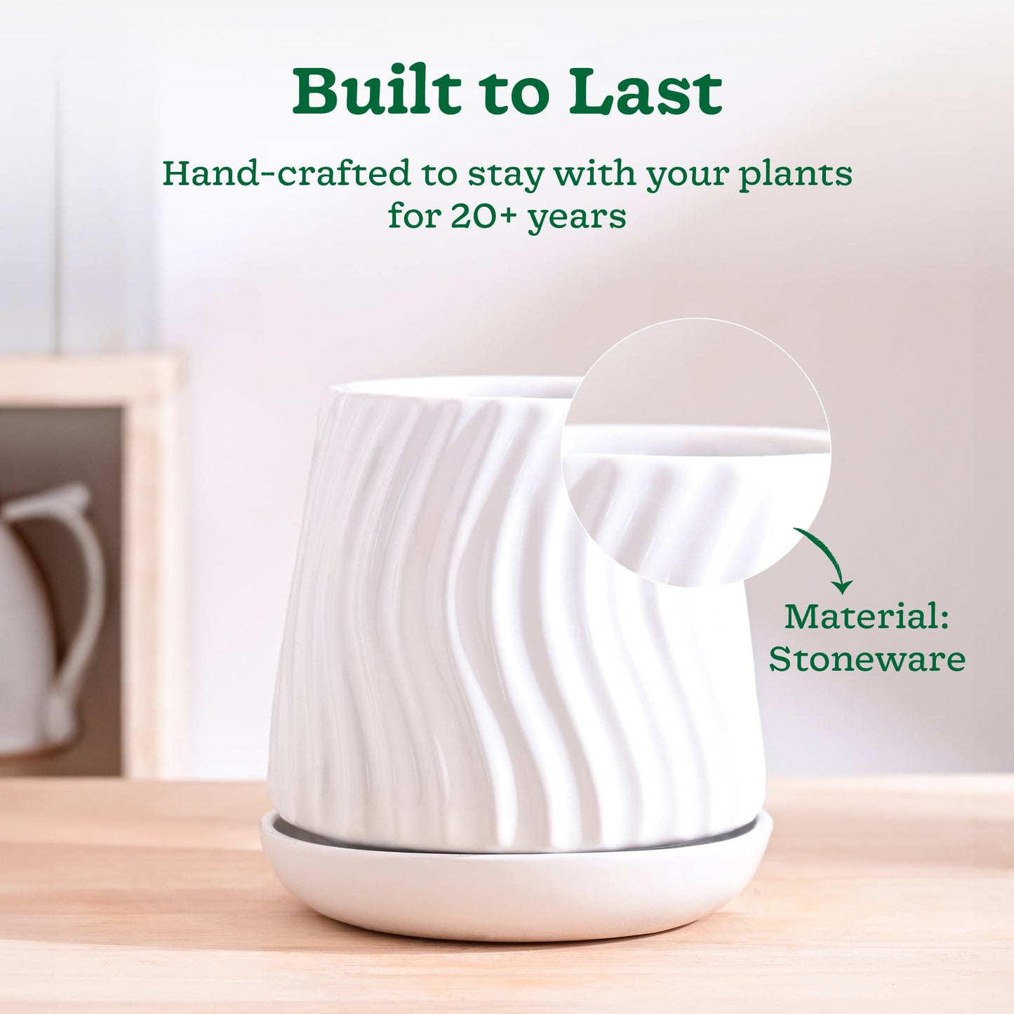 Fallen Angel Ceramic Planter