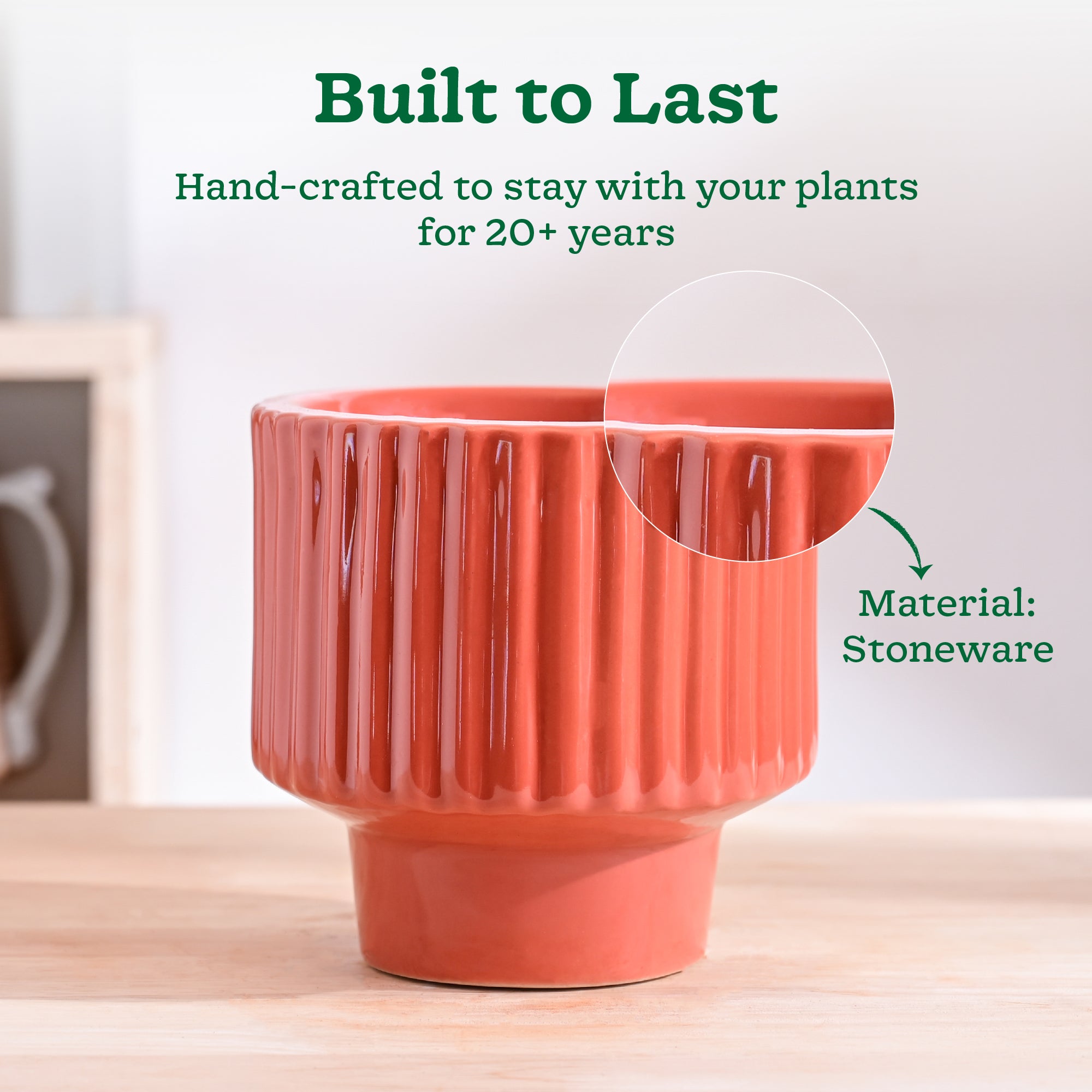 Forms of Love Ceramic Planter