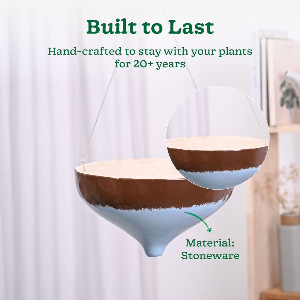 Ceramic Hanging Pot Cosmic Stone