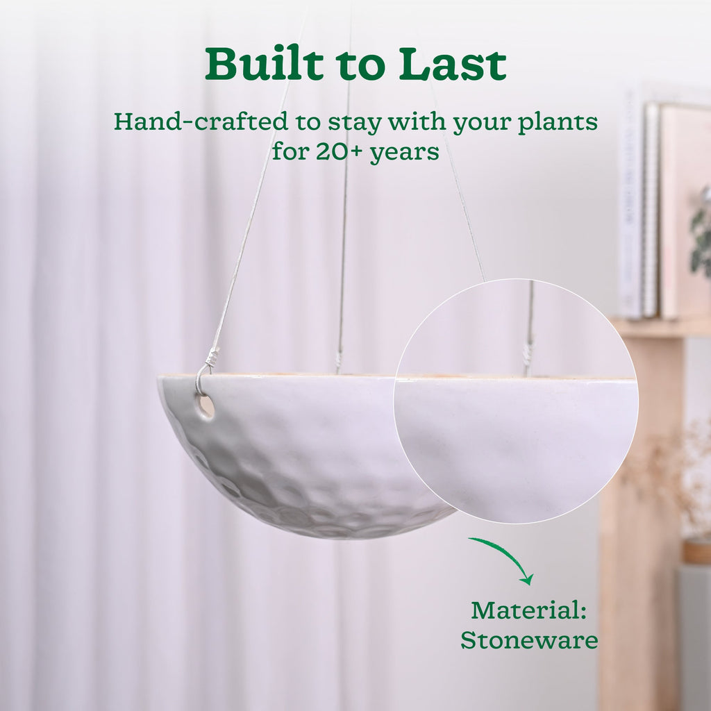 Hanging Ceramic Planters Petrichor Smite