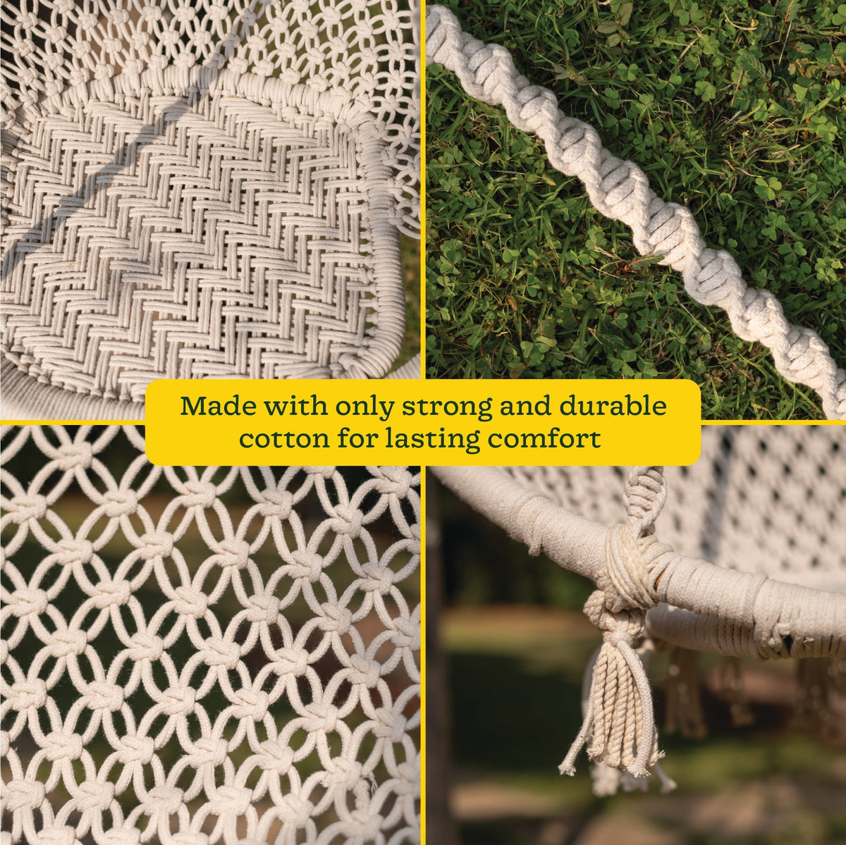 Cotton Rope Swing