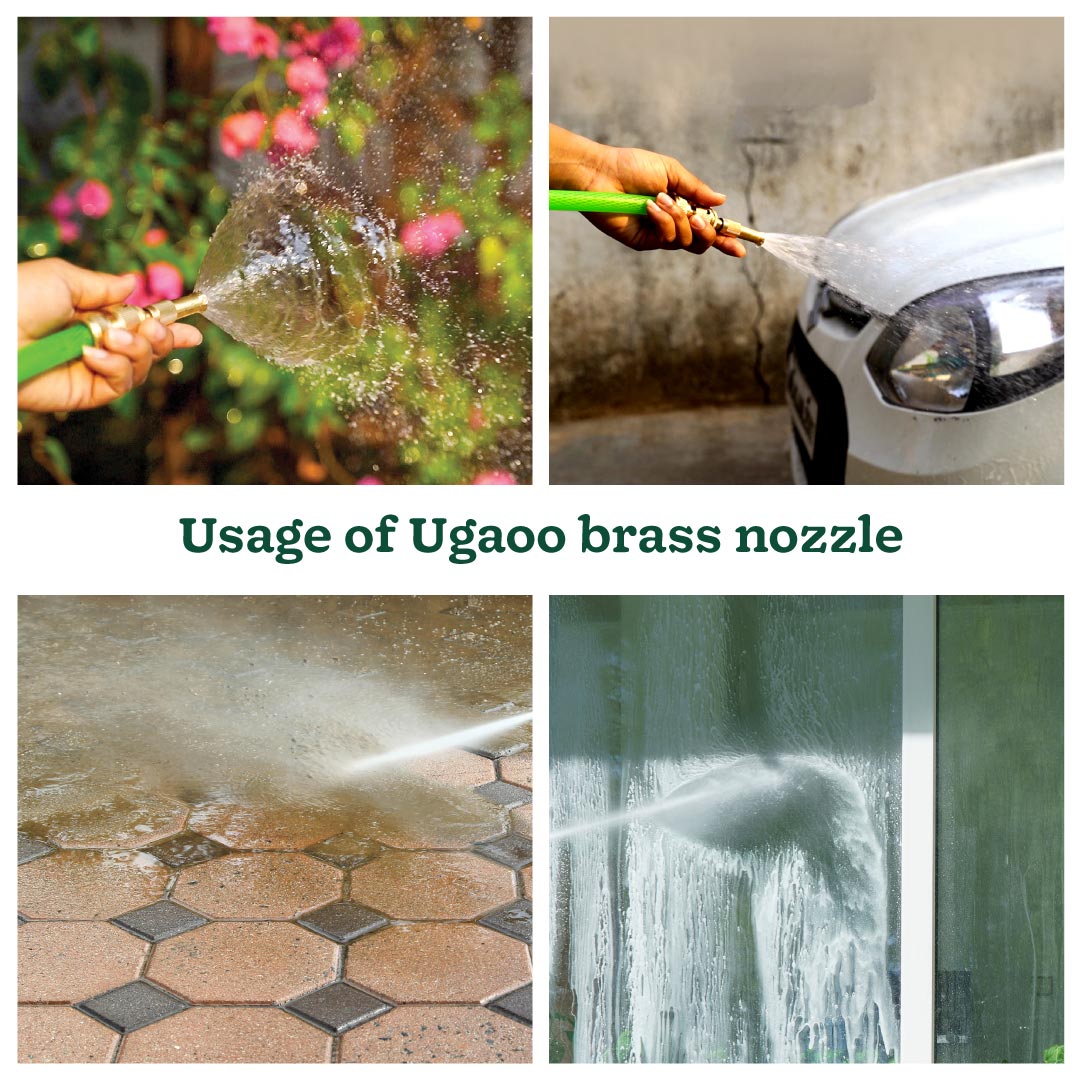 High Pressure Water Spray Brass Nozzle