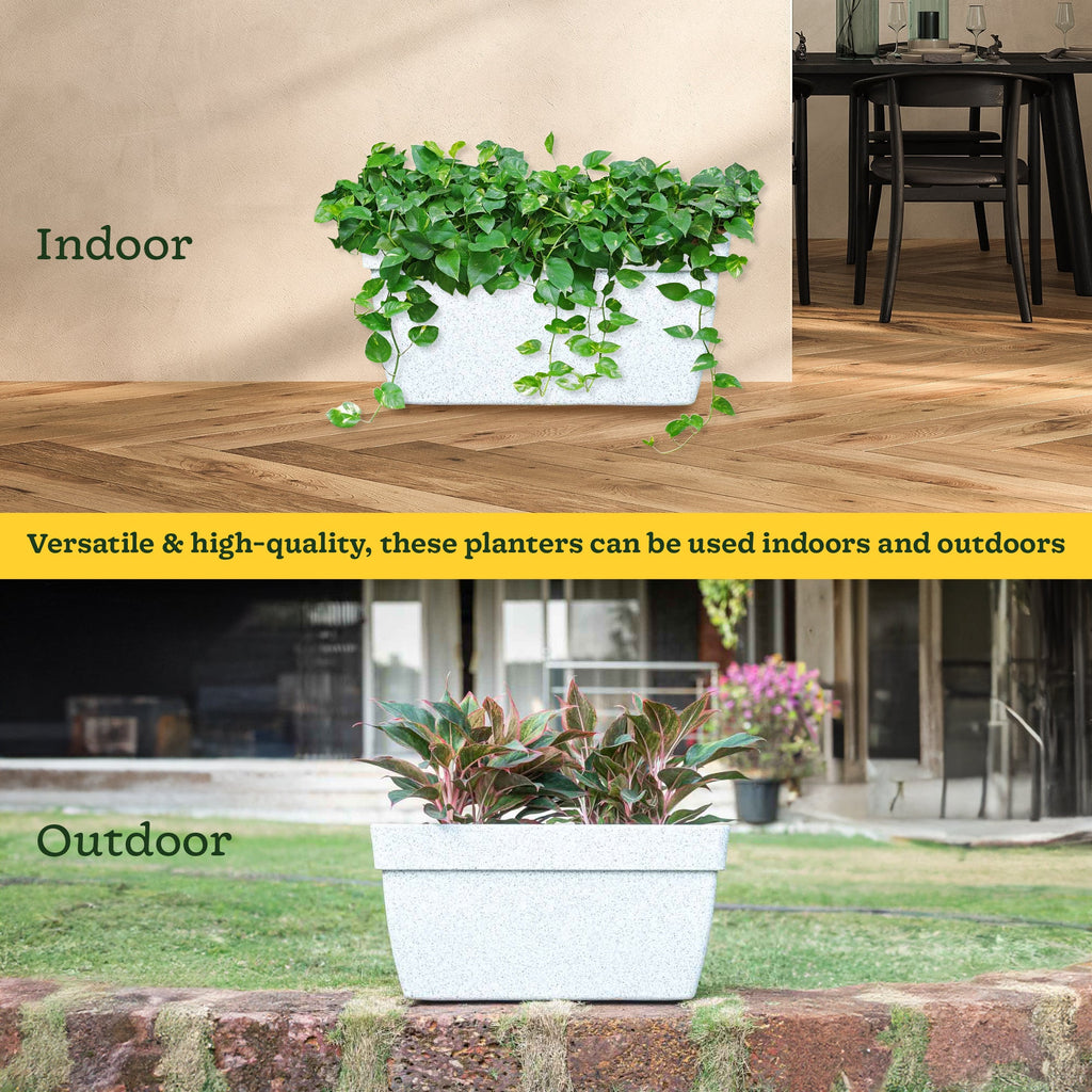 Barca Rectangle Planter