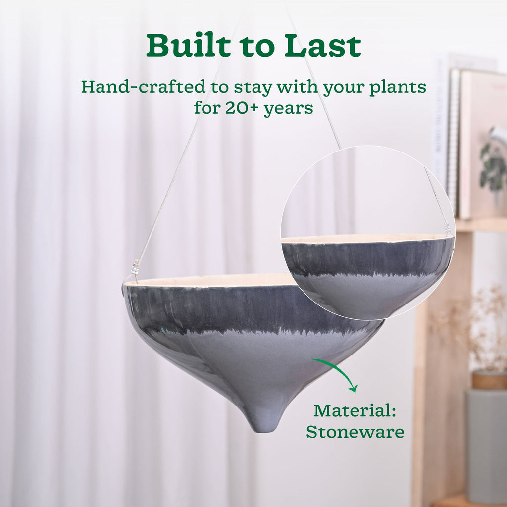 Ceramic Hanging Pot Cosmic Stone