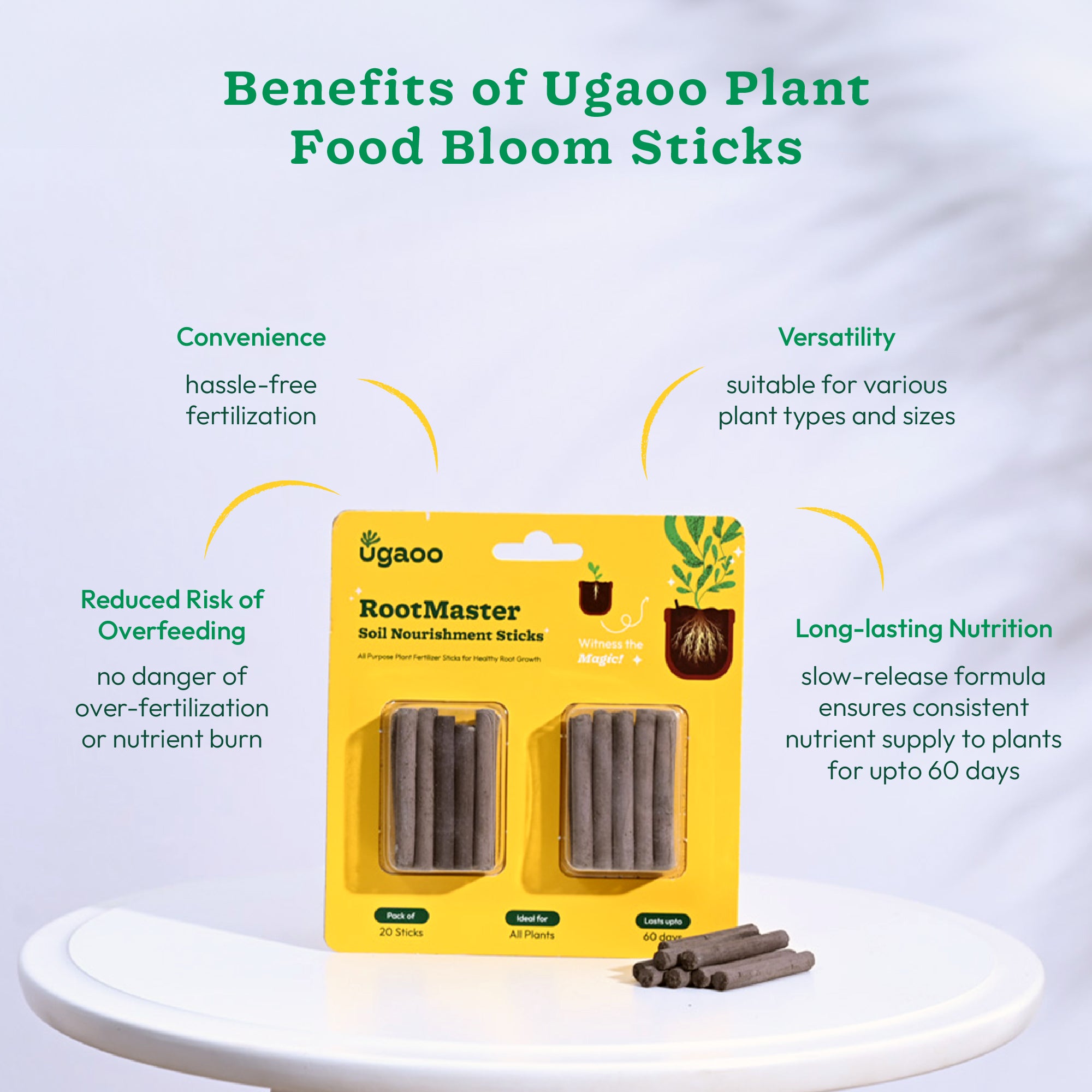 Plant Food Fertilizer Sticks -  Rootmaster