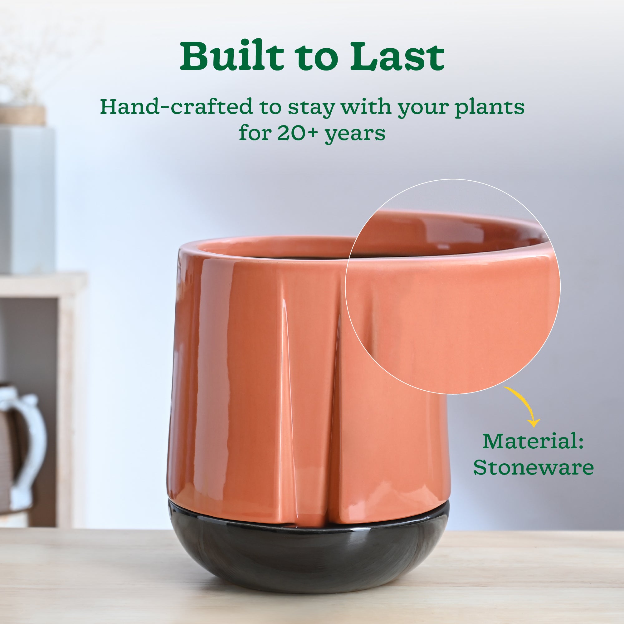 Moonlight Drama Ceramic Planter