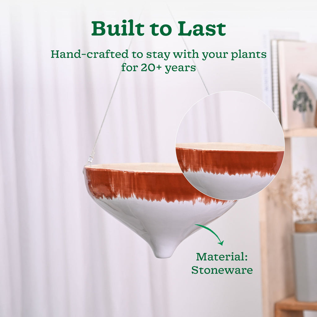 Ceramic Hanging Pot Cosmic Stone