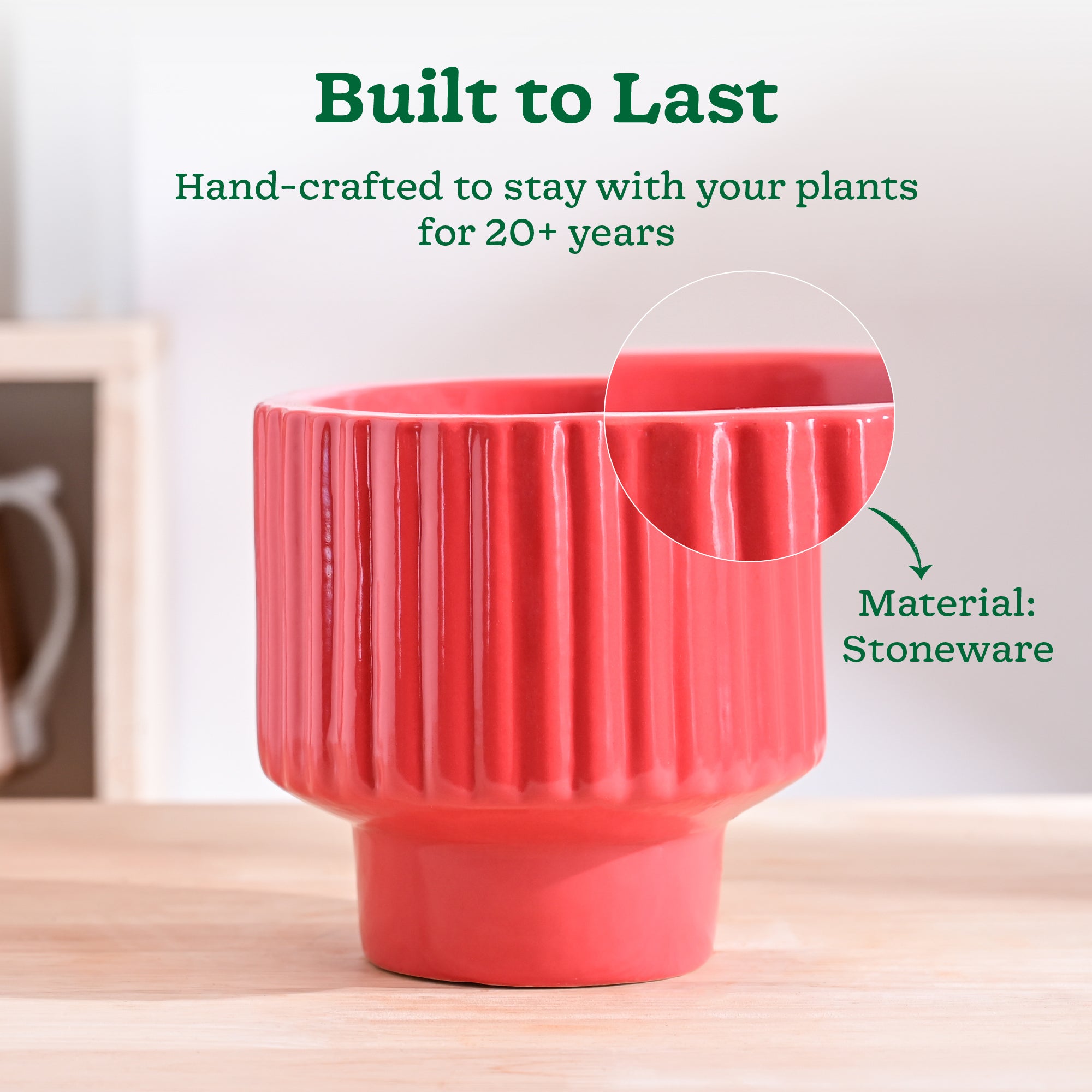 Forms of Love Ceramic Planter