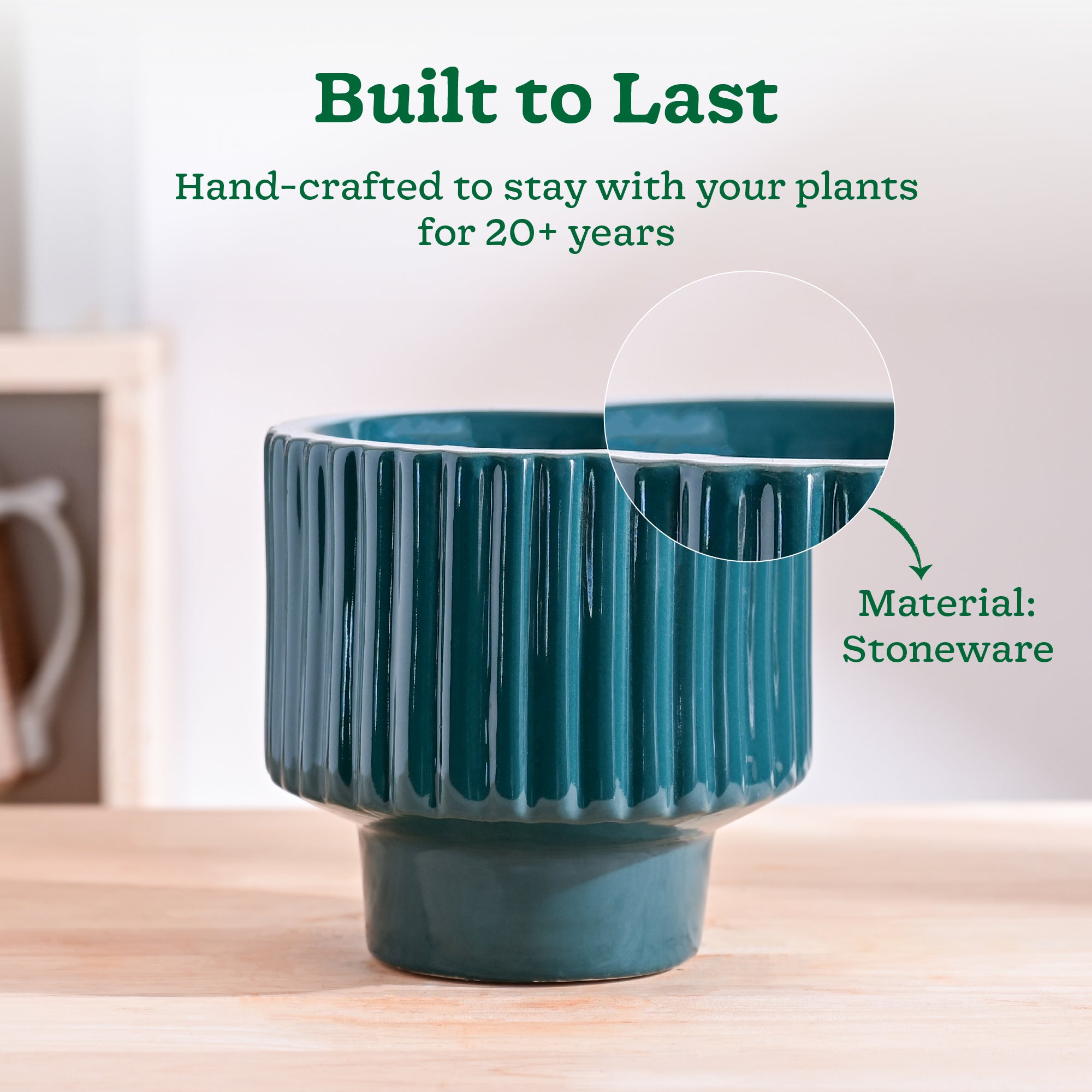 Forms of Love Ceramic Planter