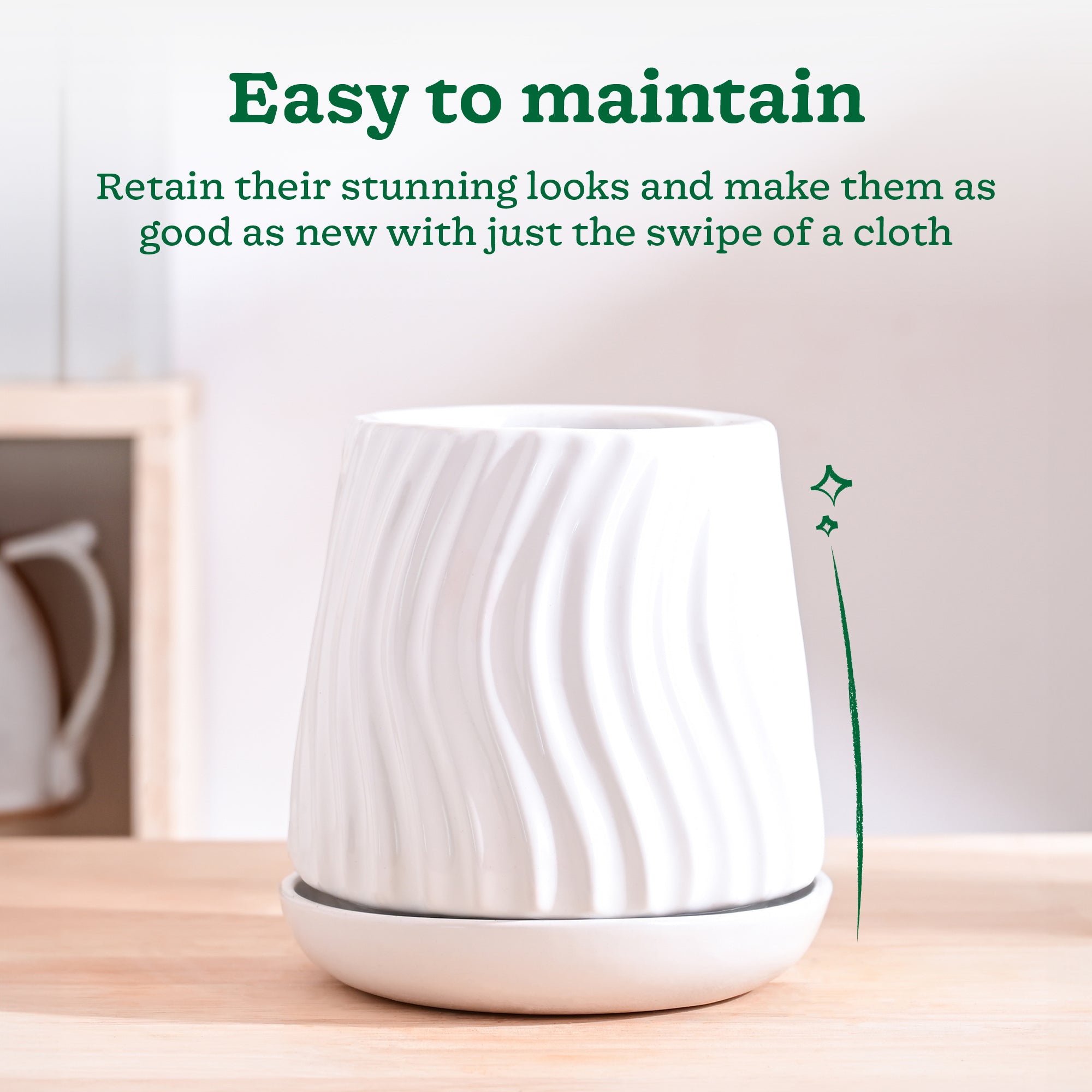 Fallen Angel Ceramic Planter