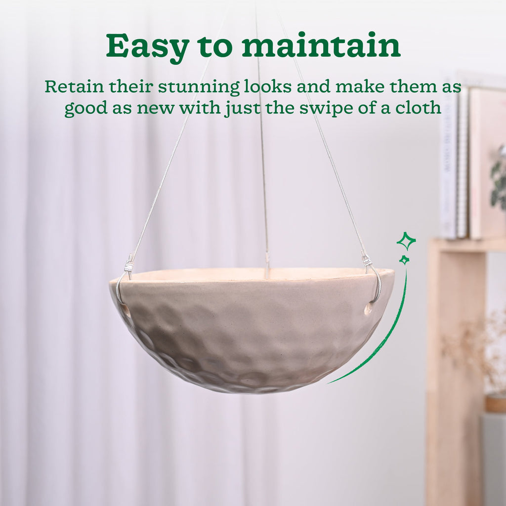 Hanging Ceramic Planters Petrichor Smite