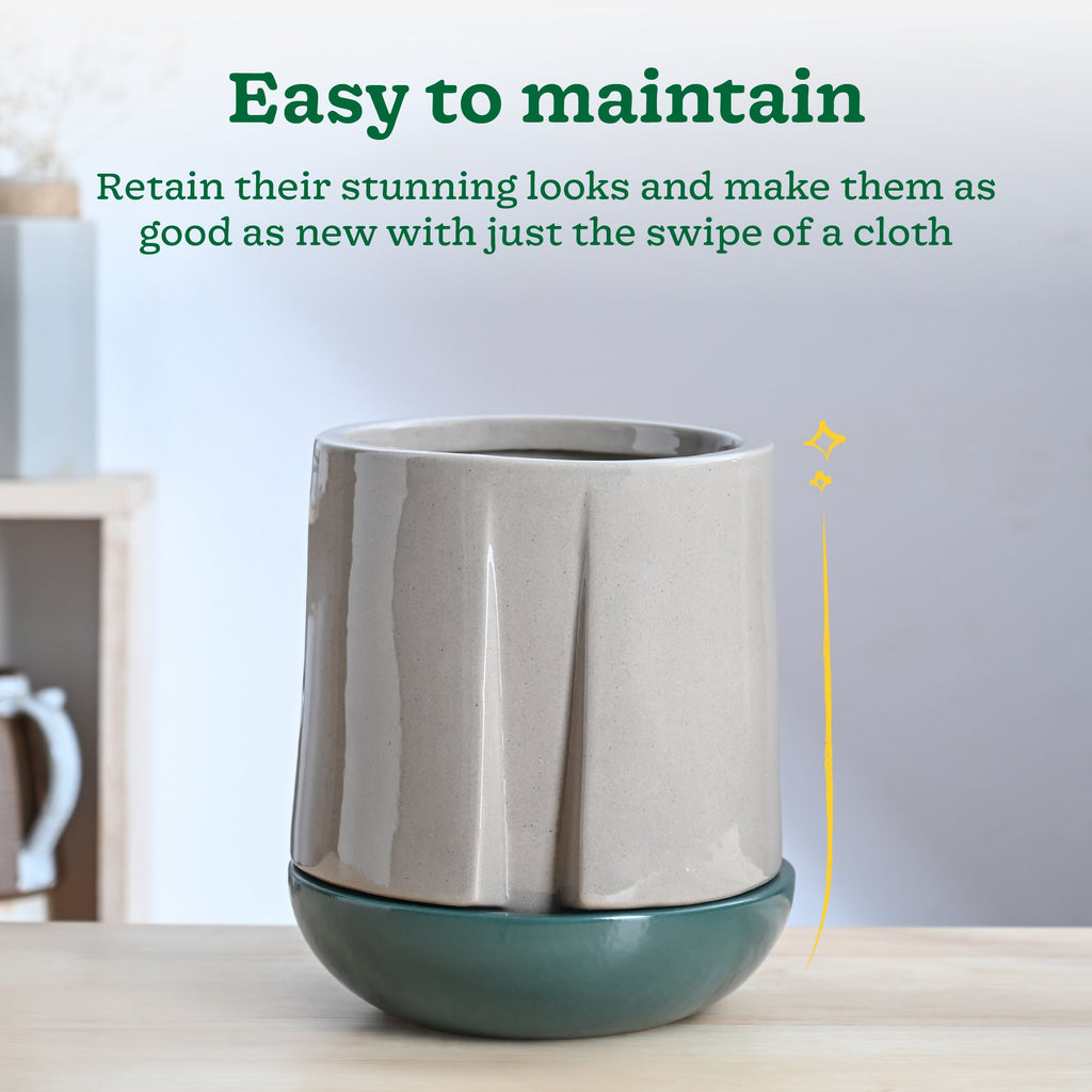 Moonlight Drama Ceramic Planter