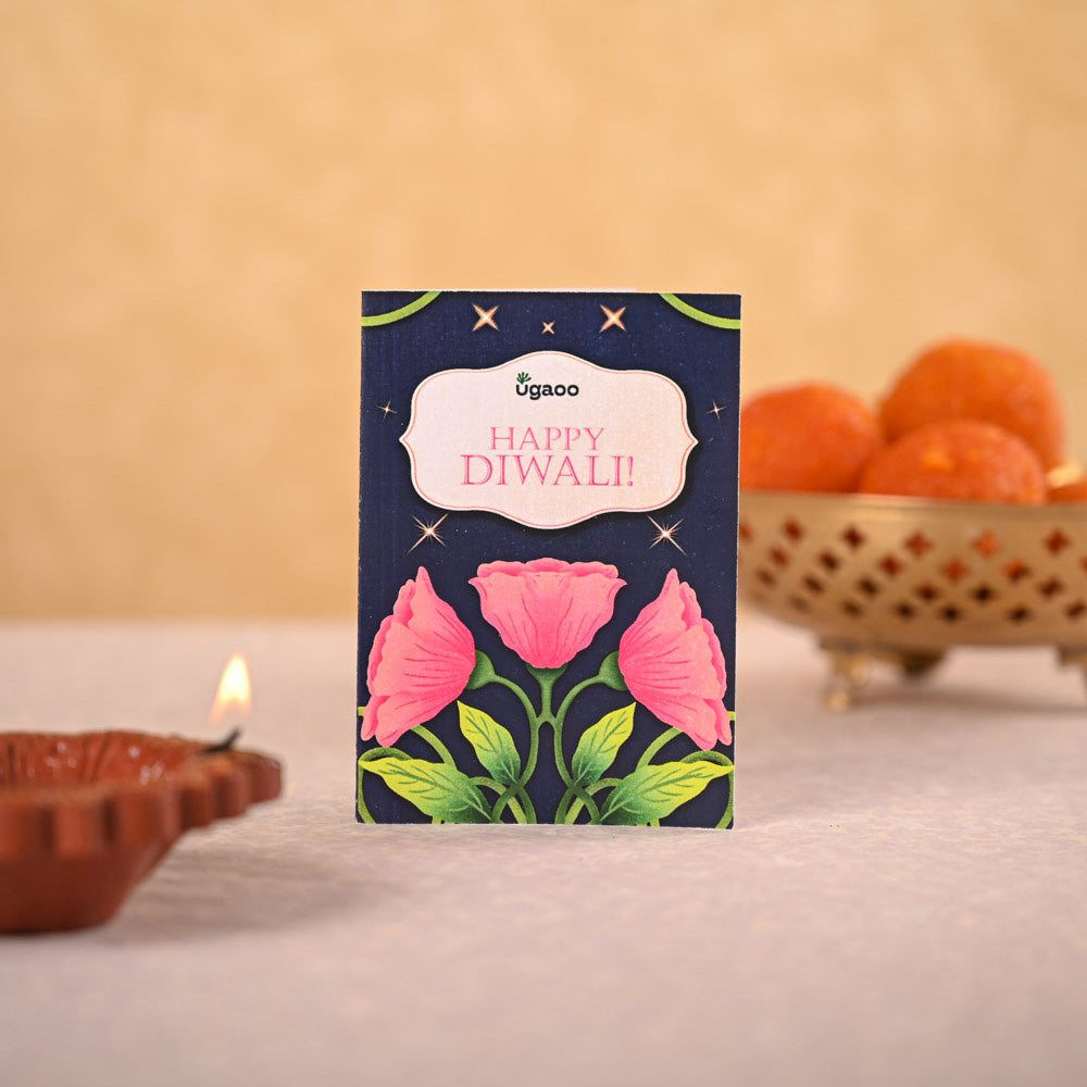 Bamboo Palm Plant & Bombay Sweet Shop Diwali Gift Hamper