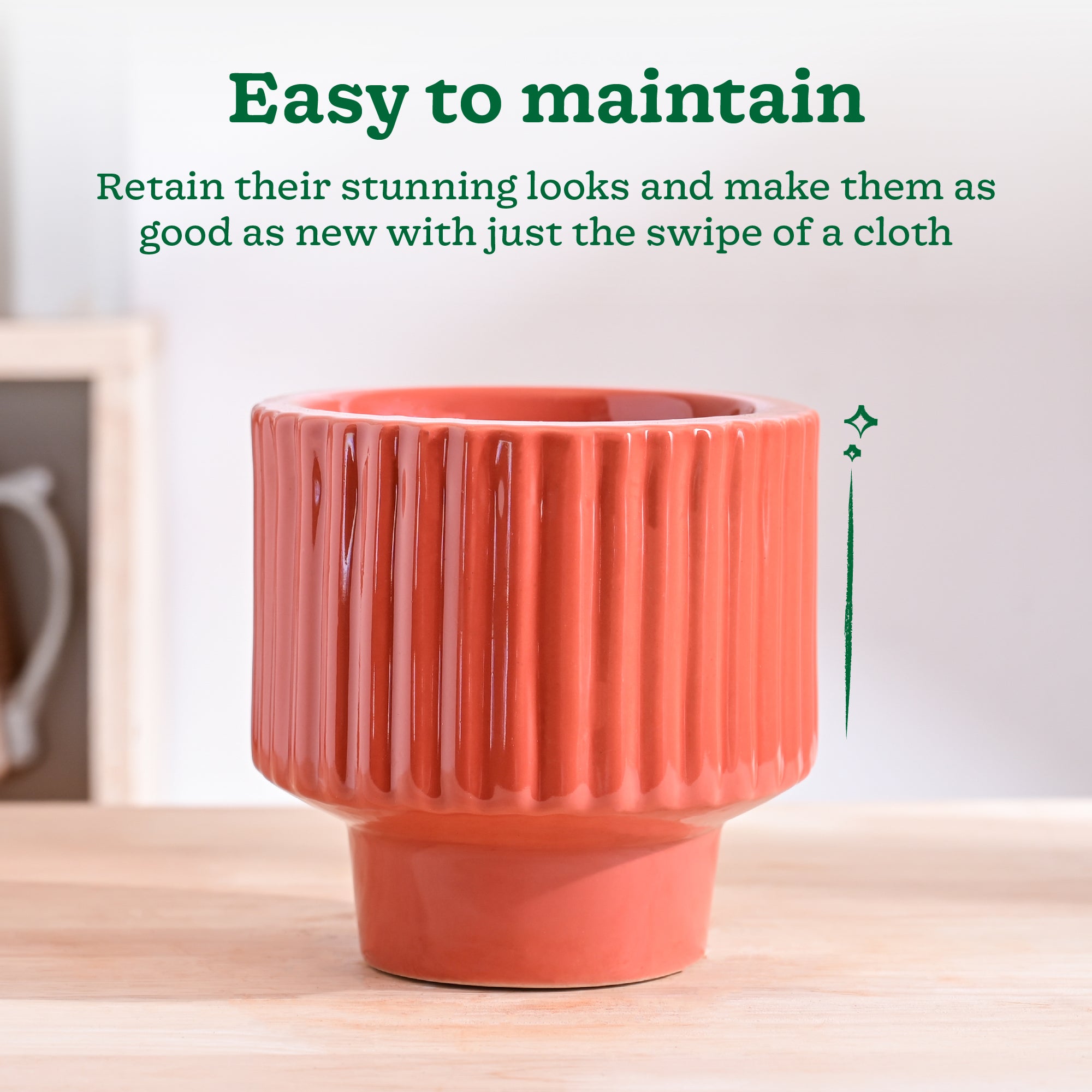 Forms of Love Ceramic Planter