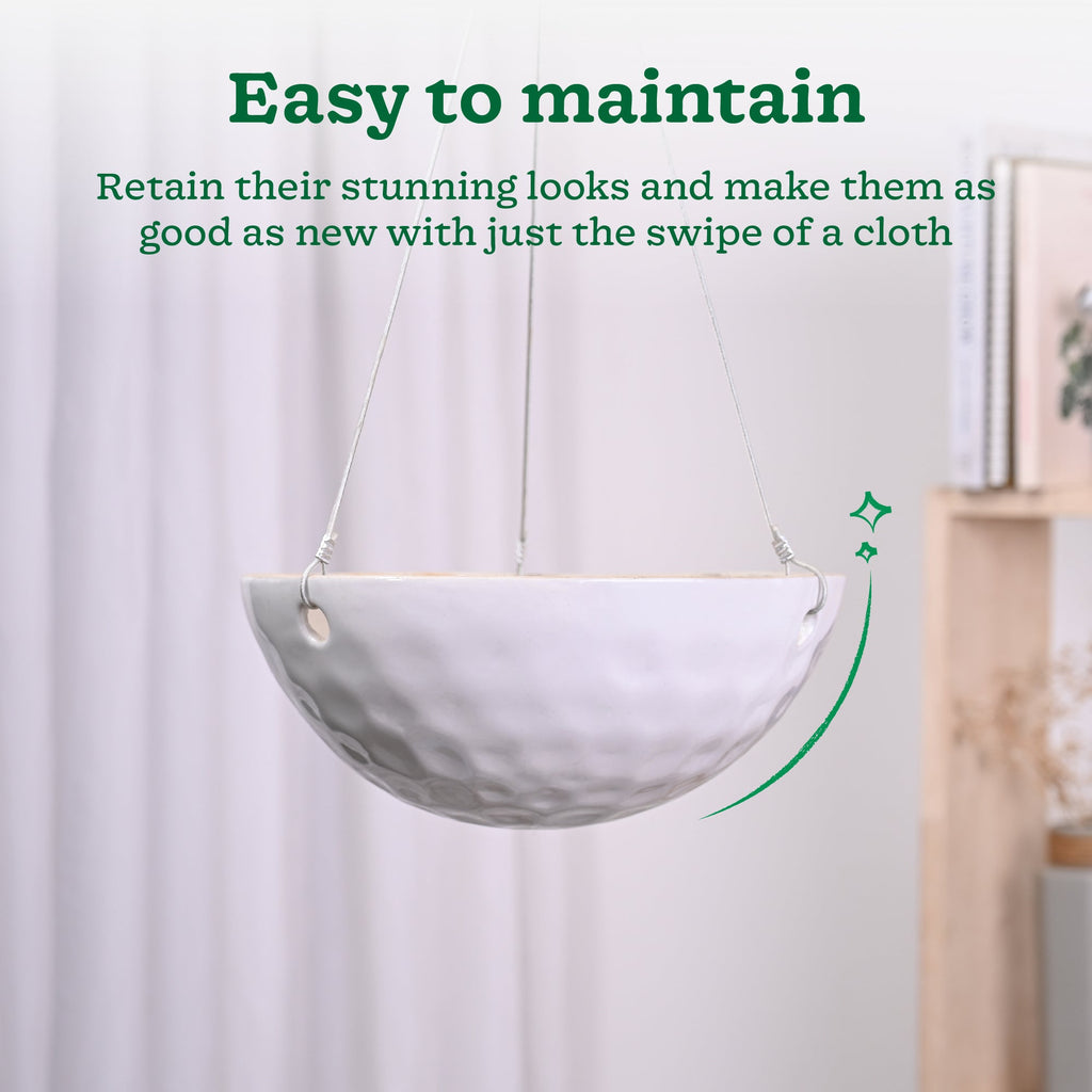 Hanging Ceramic Planters Petrichor Smite