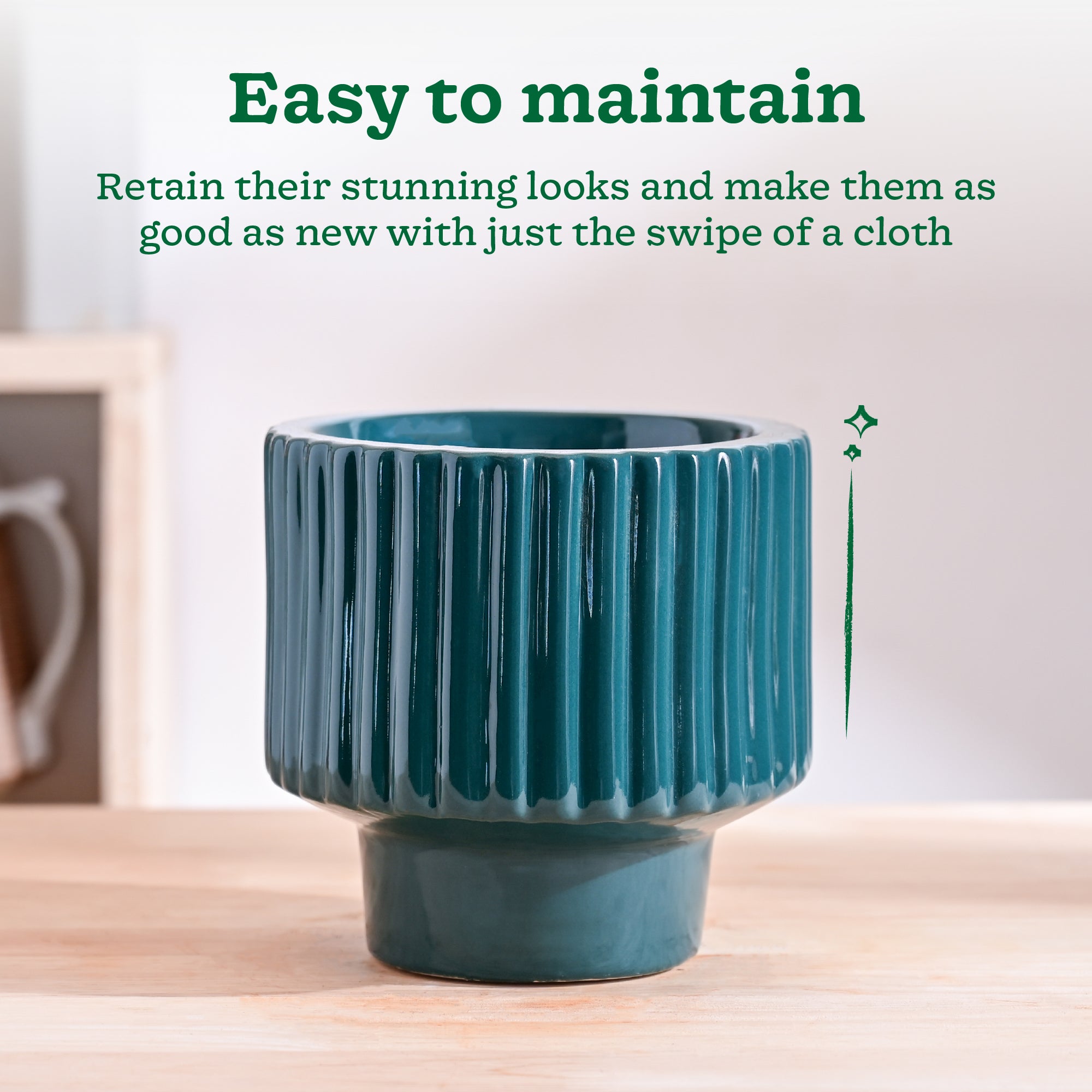 Forms of Love Ceramic Planter