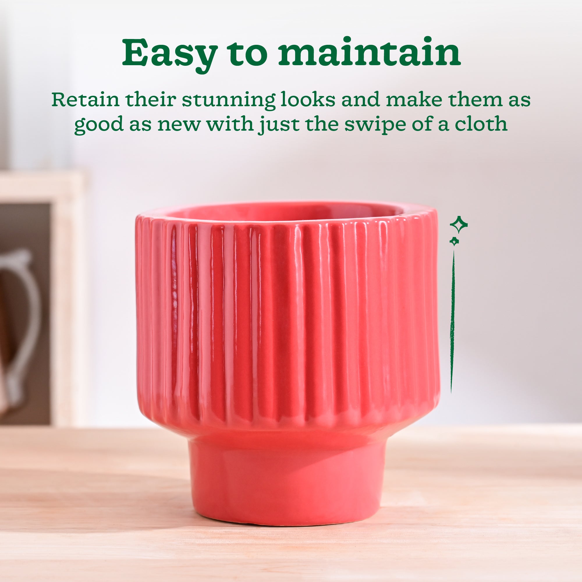 Forms of Love Ceramic Planter