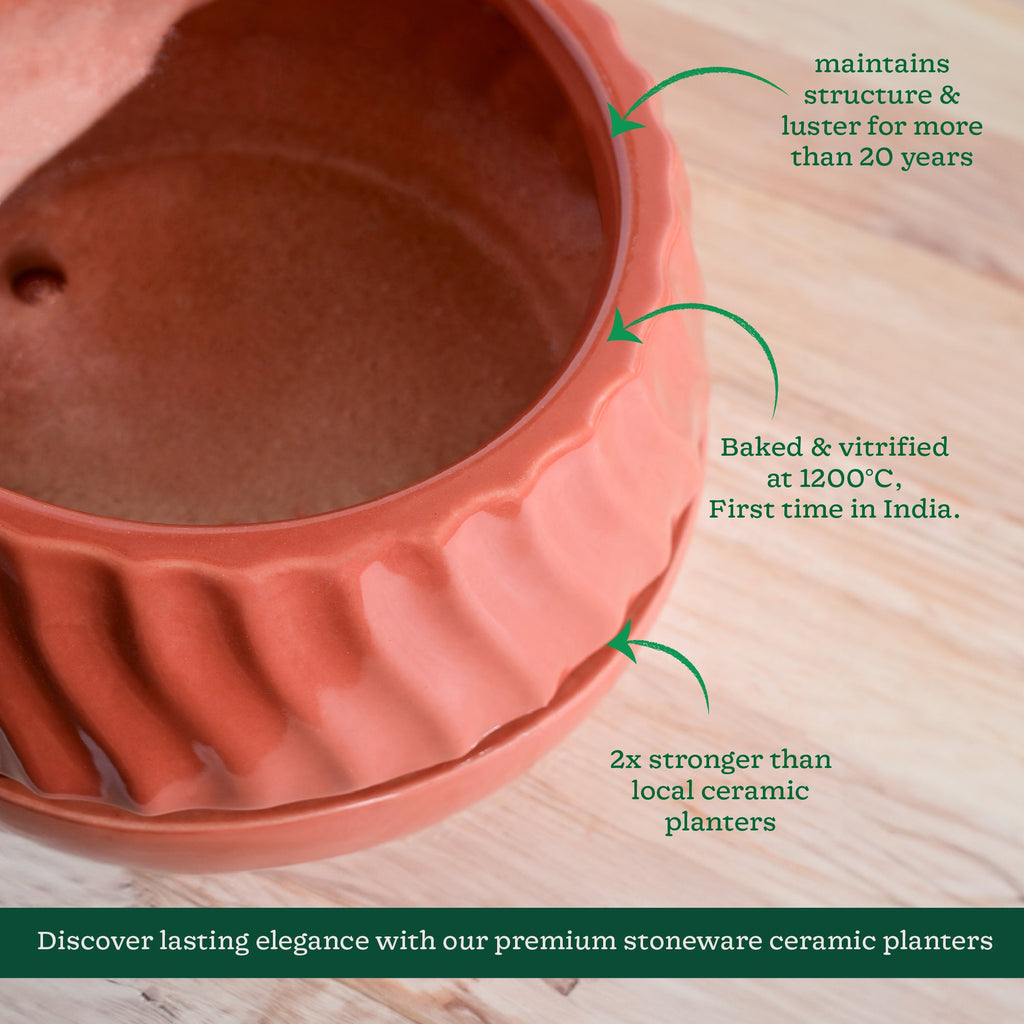 Fallen Angel Ceramic Planter