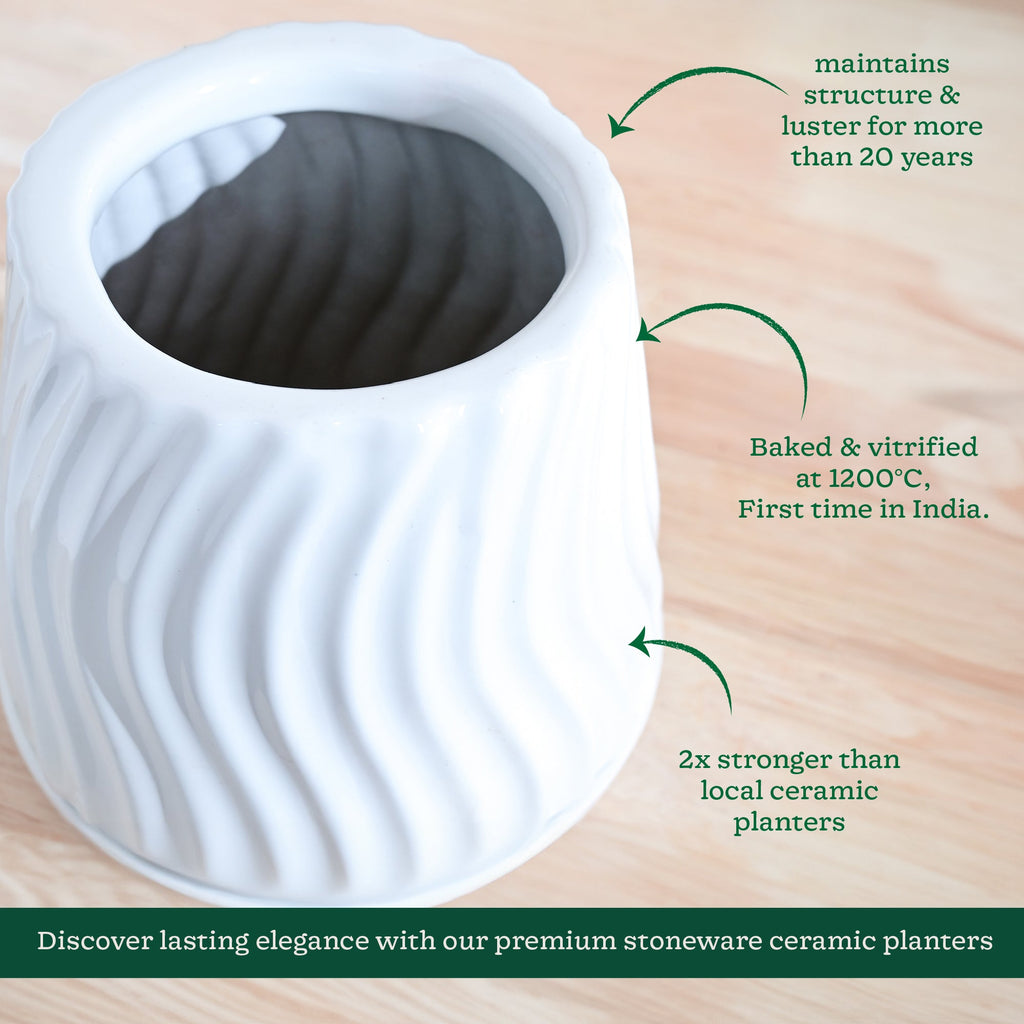 Fallen Angel Ceramic Planter