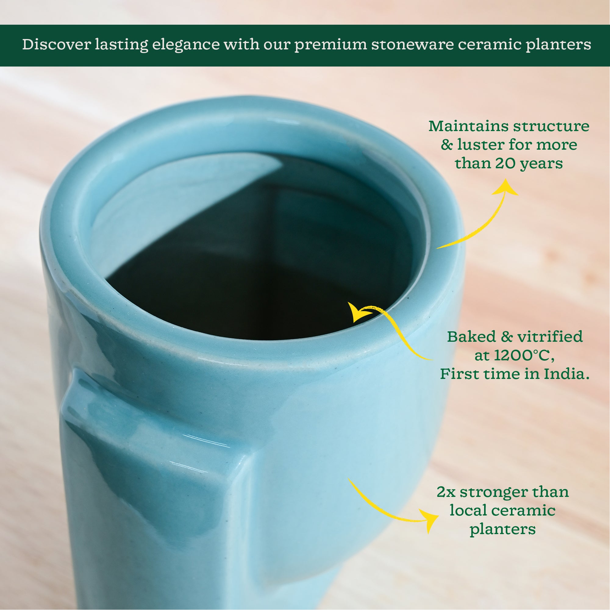 Cats are Gods Ceramic Planter