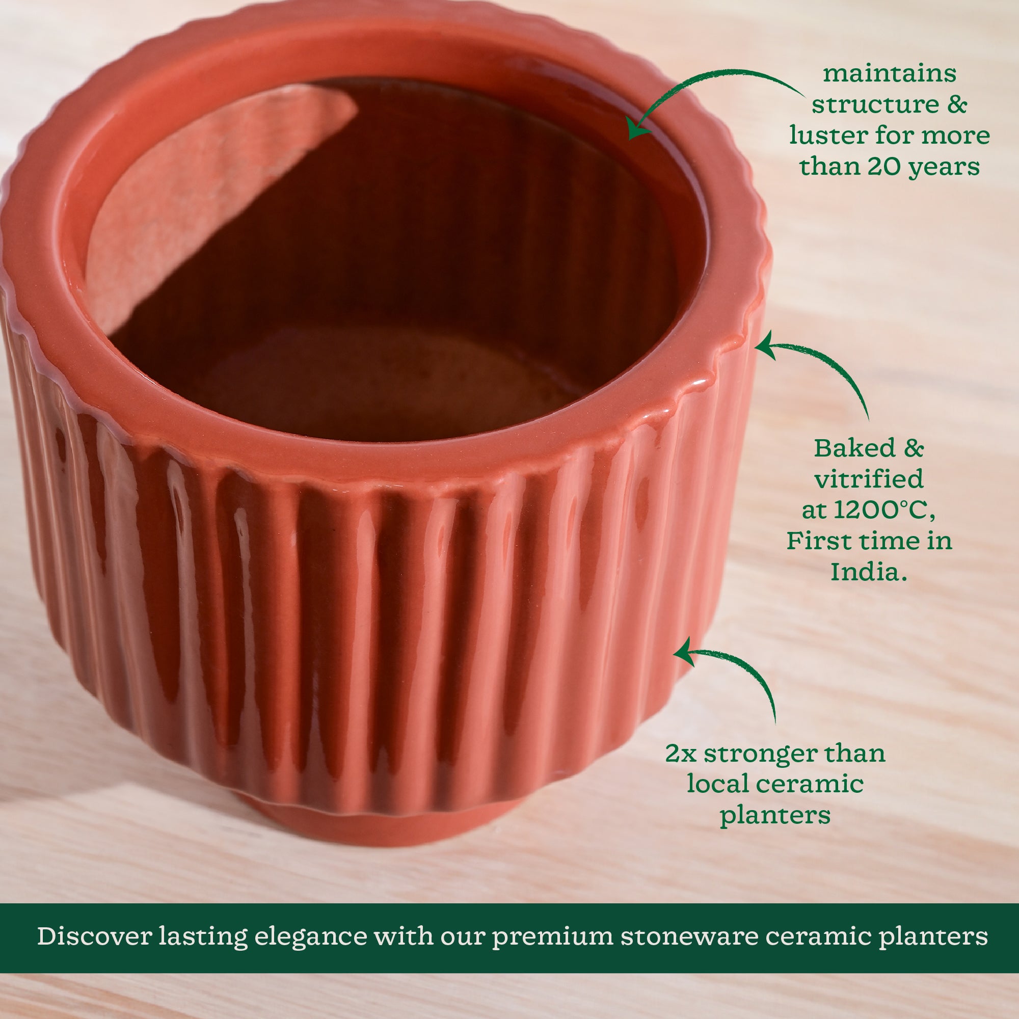 Forms of Love Ceramic Planter