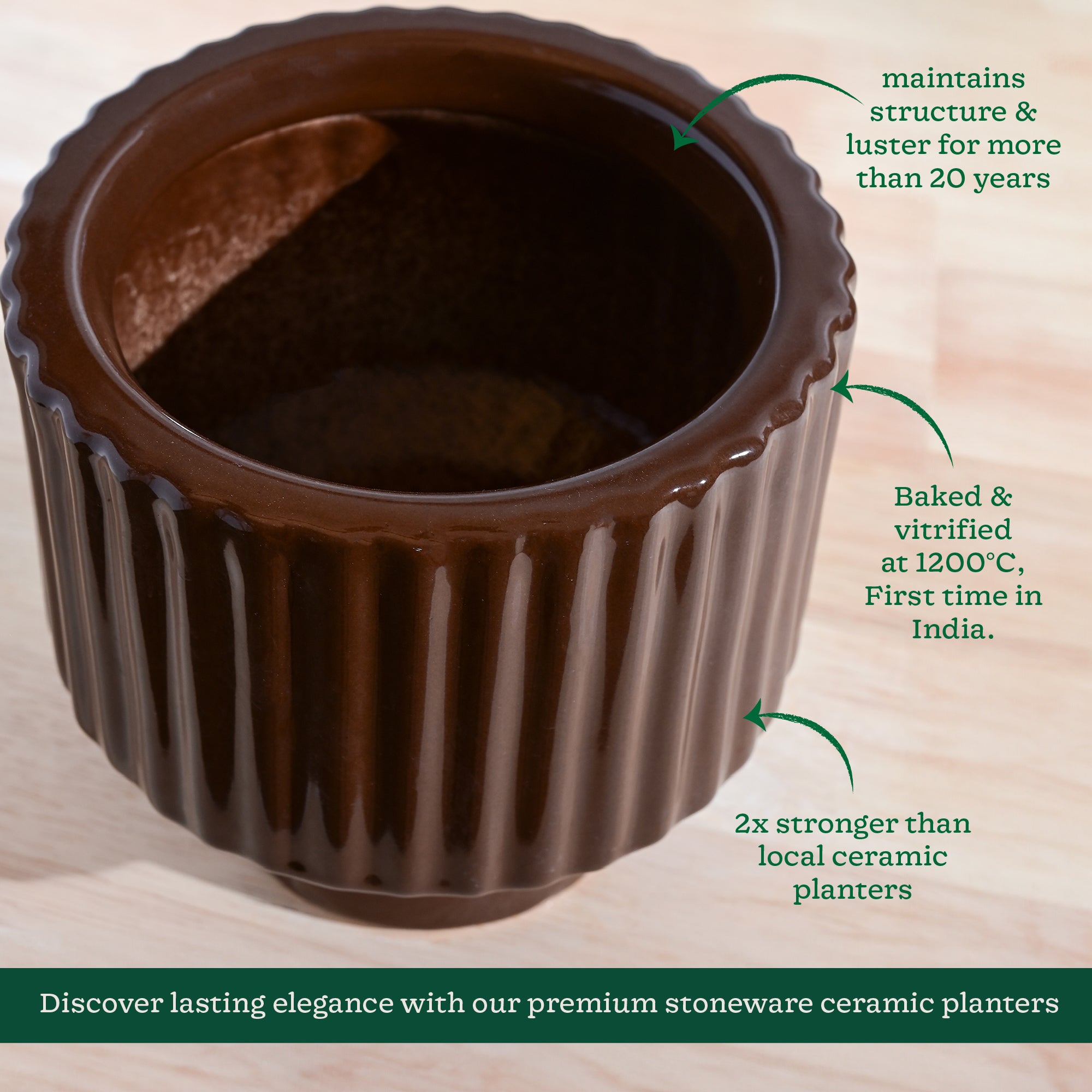 Forms of Love Ceramic Planter