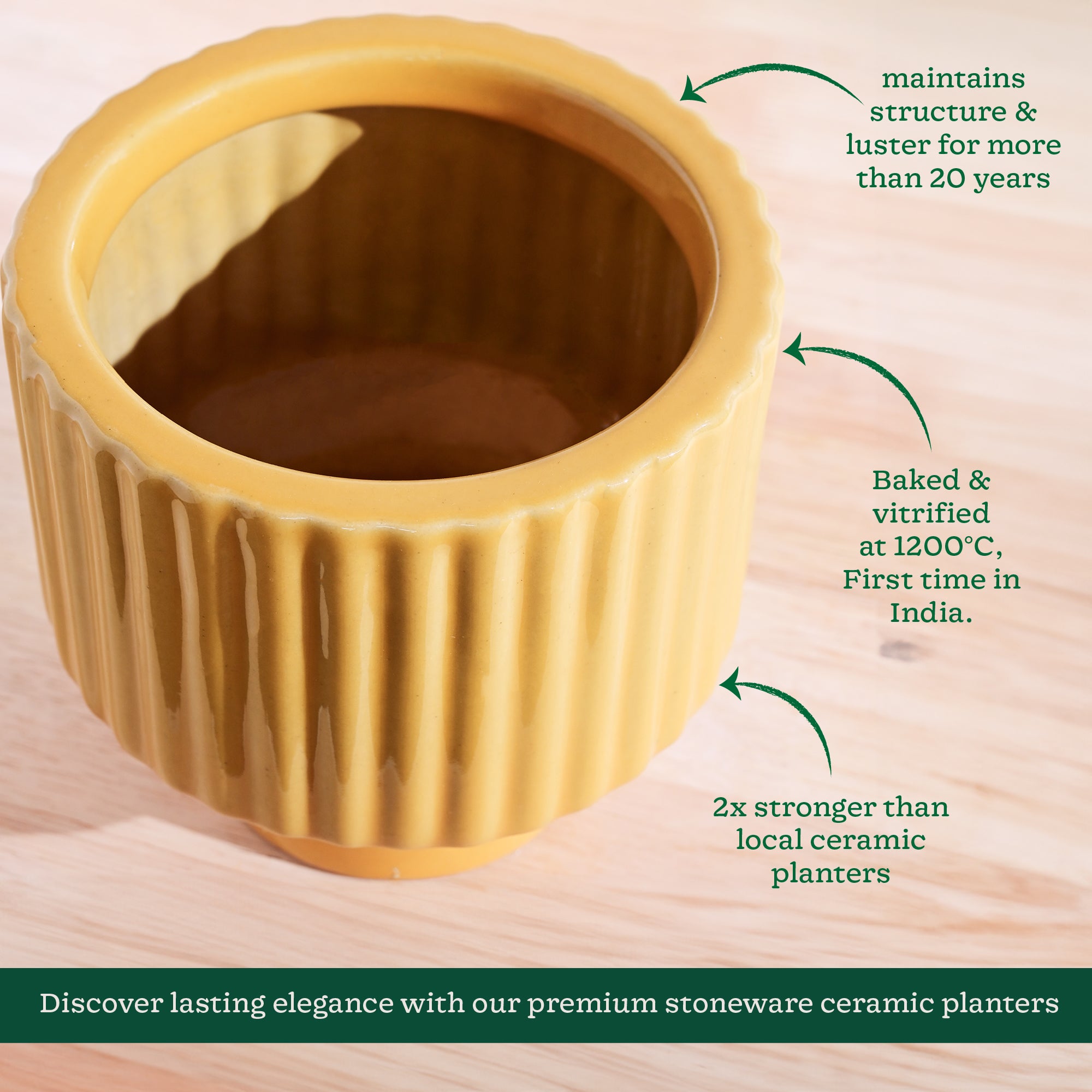 Forms of Love Ceramic Planter