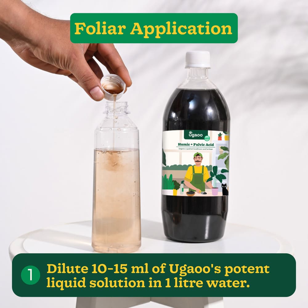 Humic & Fulvic Acid Liquid Fertilizer- 1 Liter