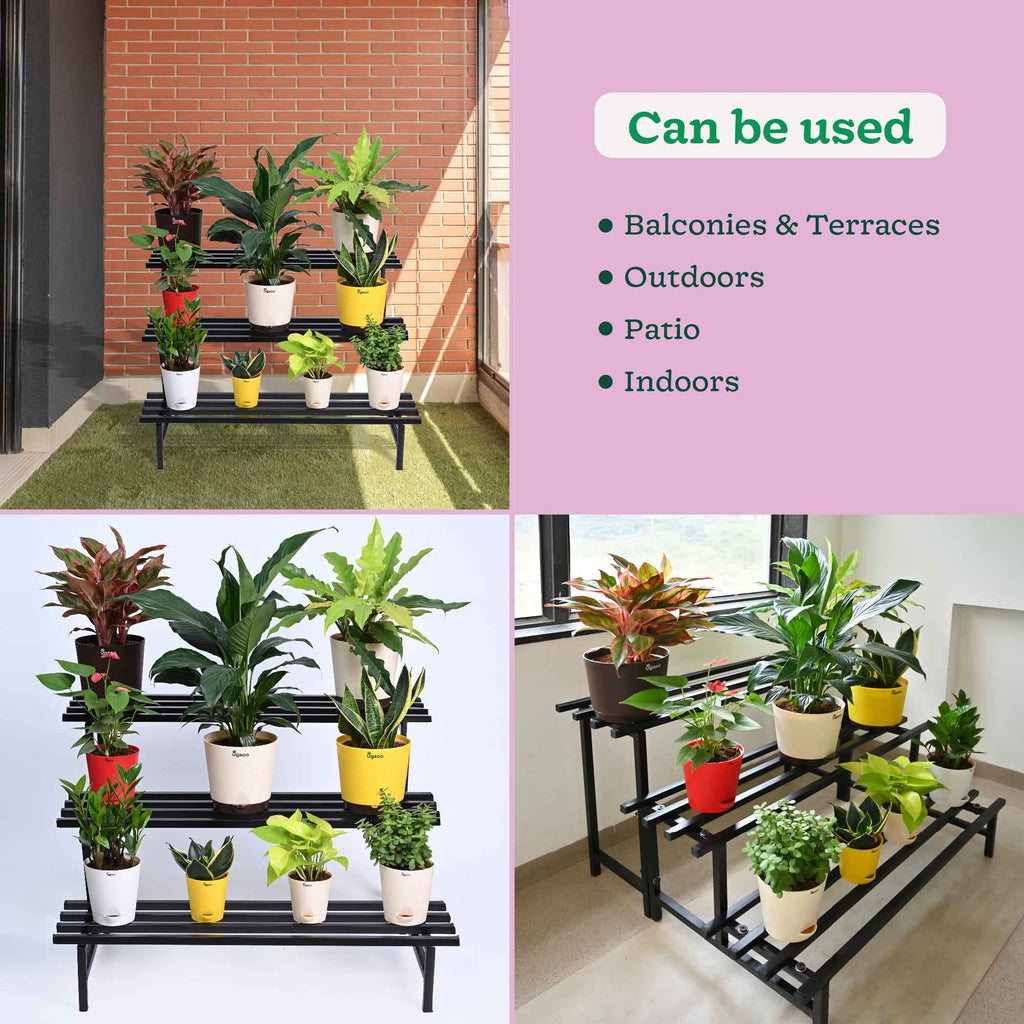 3-Tier Elevate Metal Plant Stand
