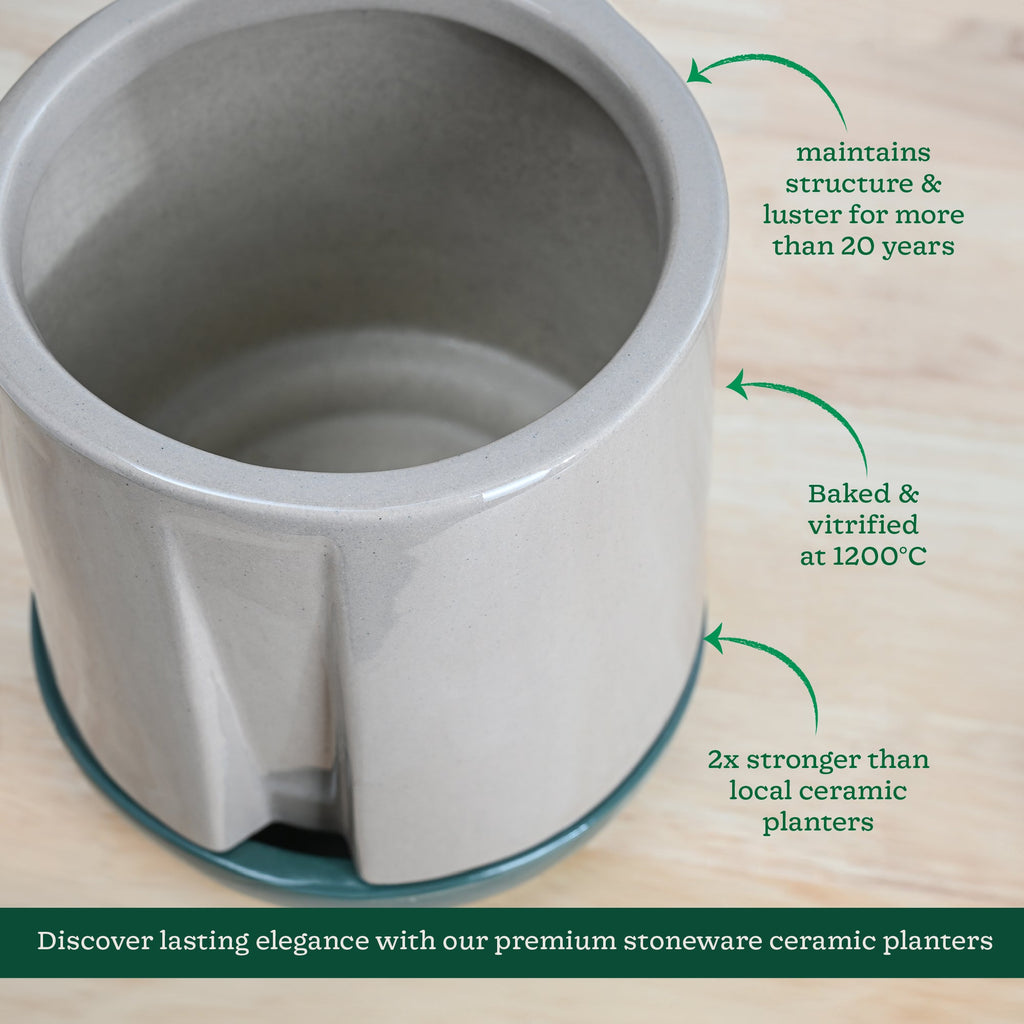 Moonlight Drama Ceramic Planter