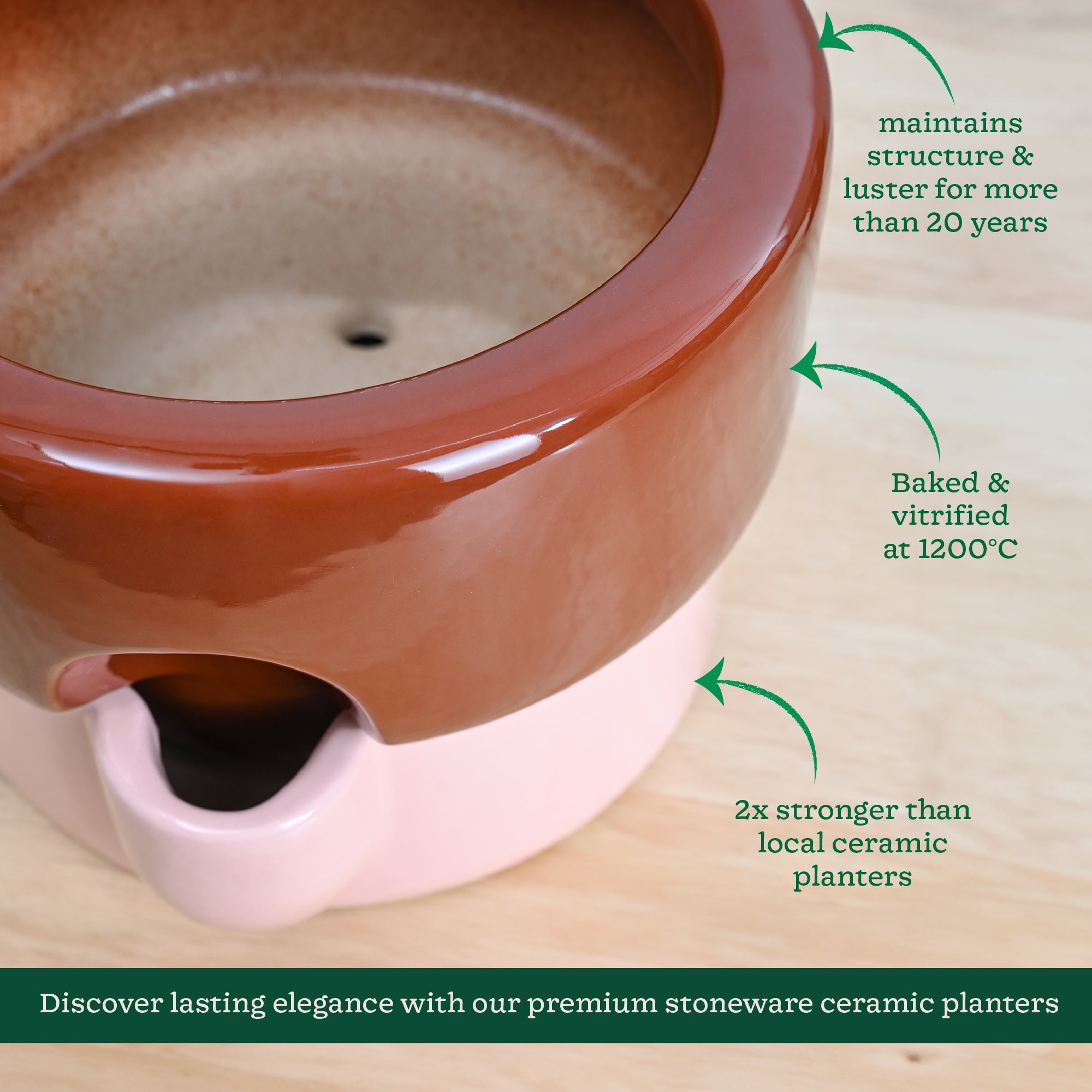 Flower Sunflower Ceramic Planter