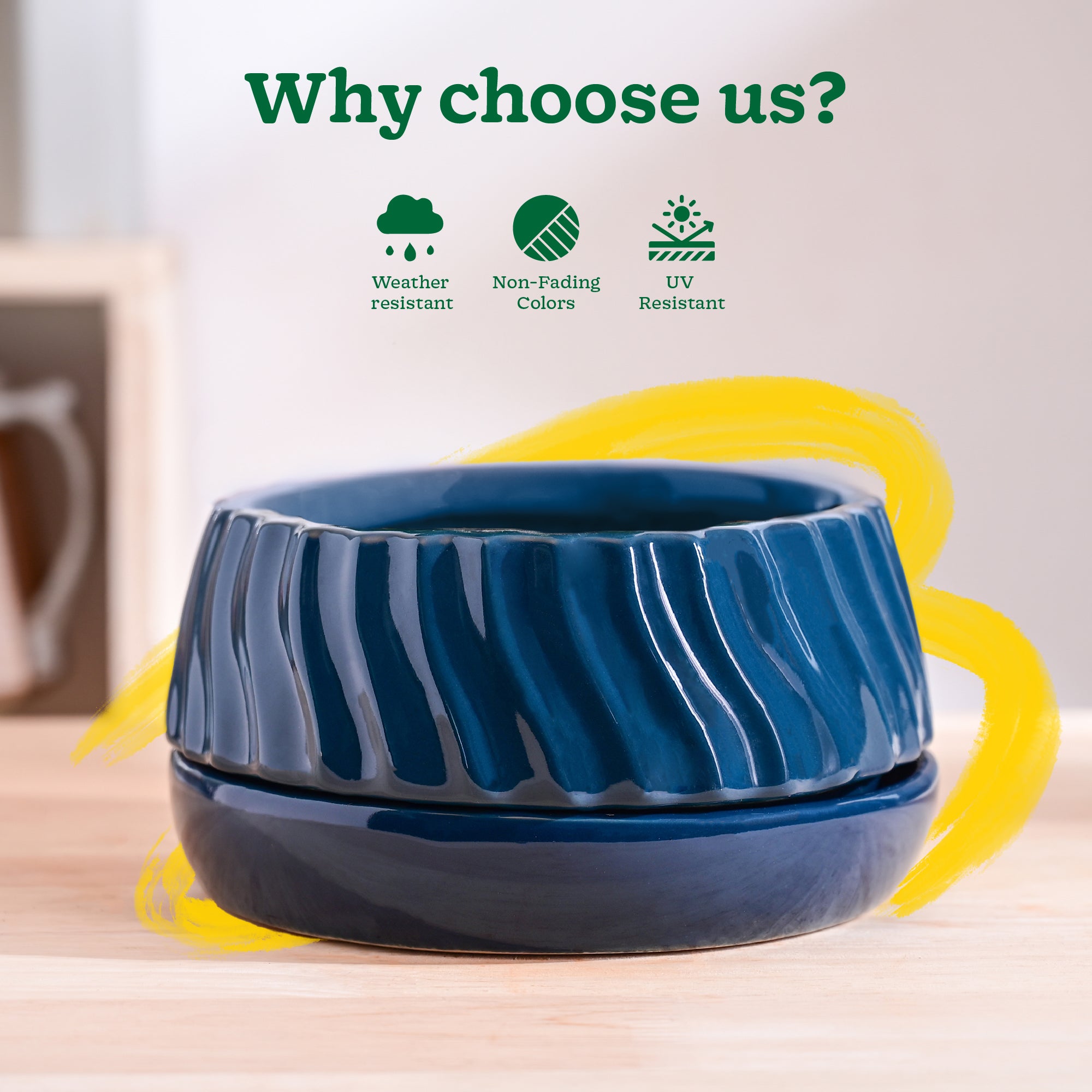 Fallen Angel Ceramic Planter