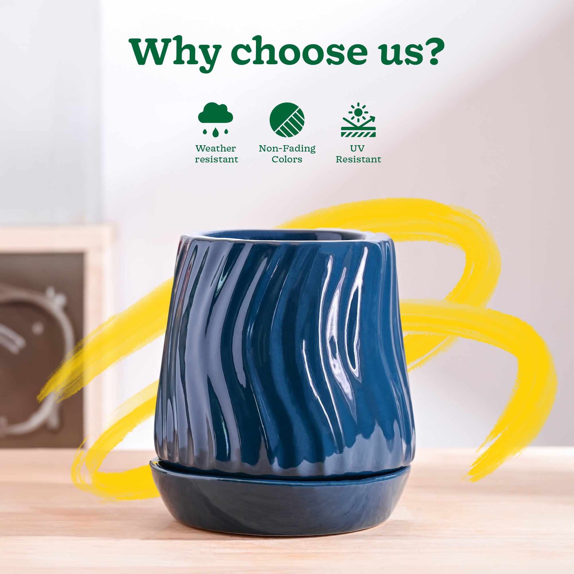 Fallen Angel Ceramic Planter